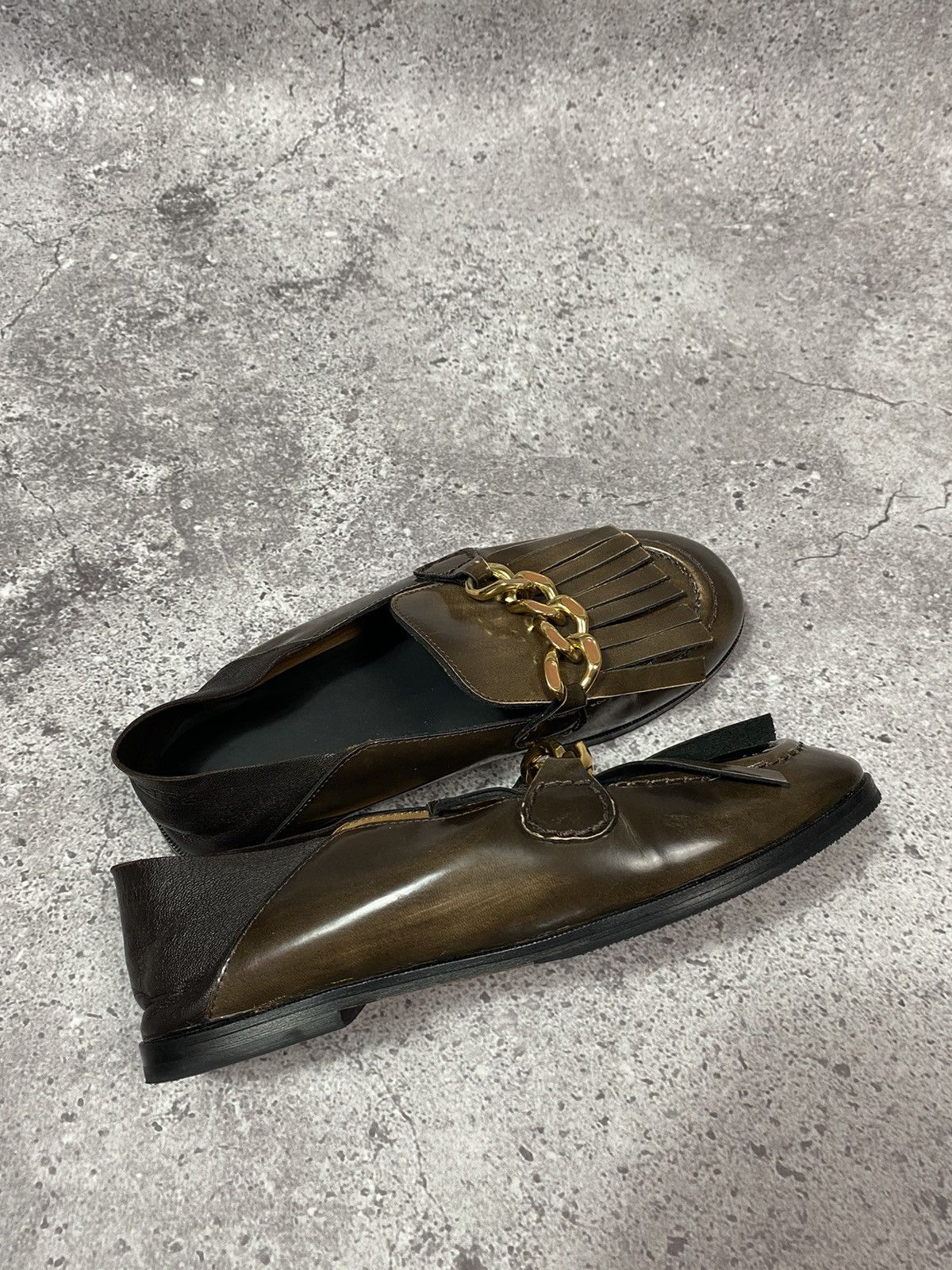 See by Chloe See by Chloe women’s loafers metallic luxury leather Size US 6 / IT 36 - 11 Thumbnail