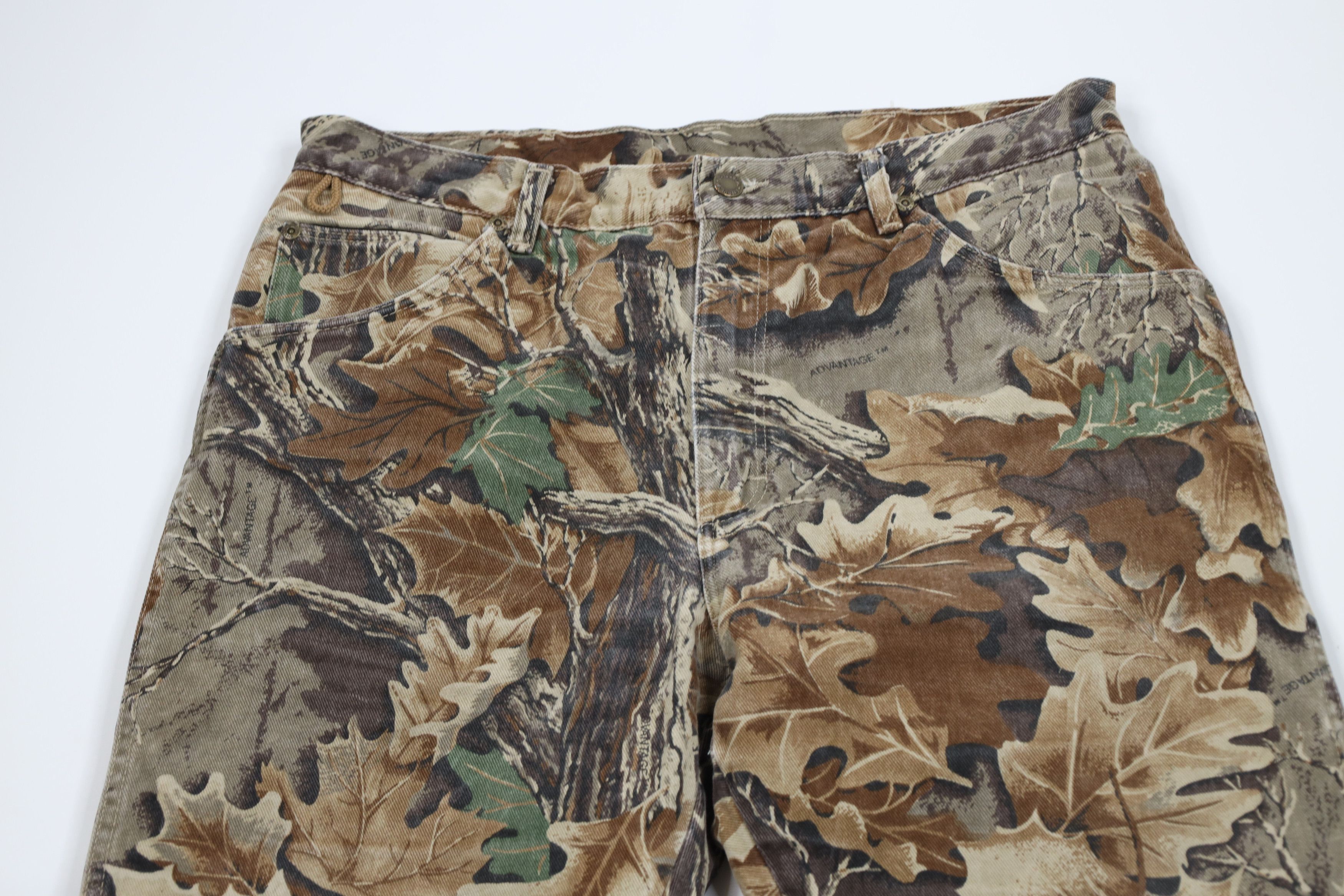 Wrangler Vintage 90s Y2K Wrangler Fleece Lined Camouflage Jeans Size US 36 / EU 52 - 3 Thumbnail