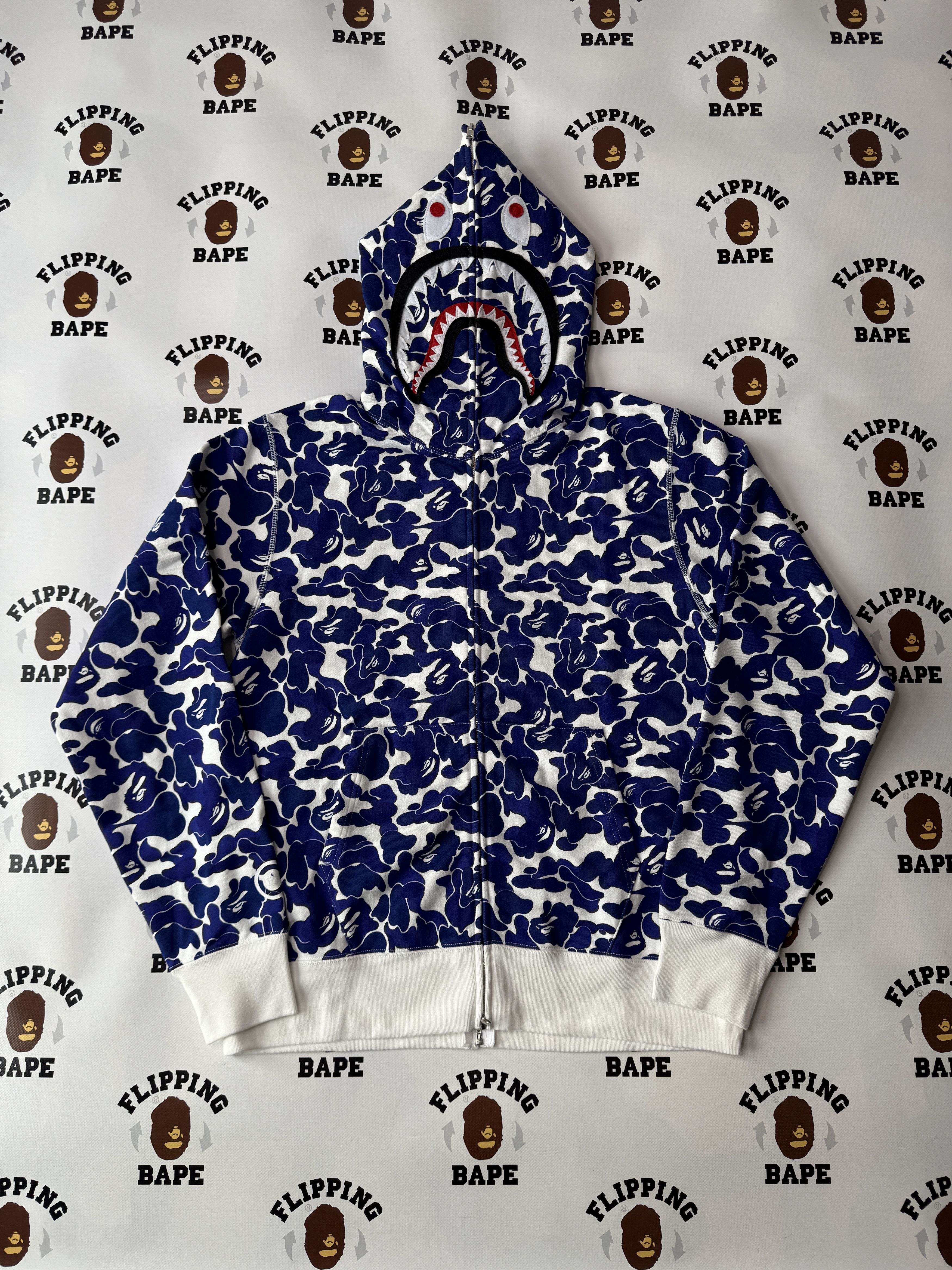 Bape BAPE.COM WEBSTORE SEPARATE SHARK FULL ZIP HOODIE Size US XL / EU 56 / 4 - 2 Thumbnail