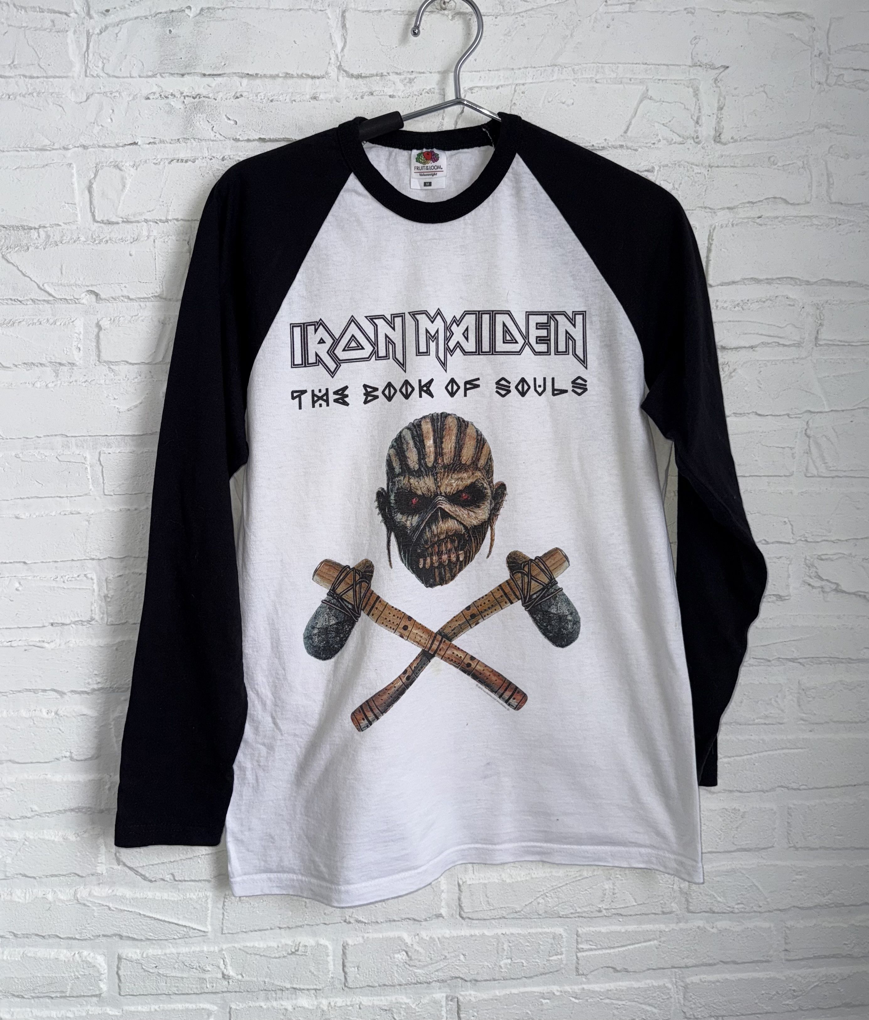 Iron Maiden 2015 Iron Maiden The Book of Souls long sleeve t-shirt Size US M / EU 48-50 / 2 - 1 Thumbnail