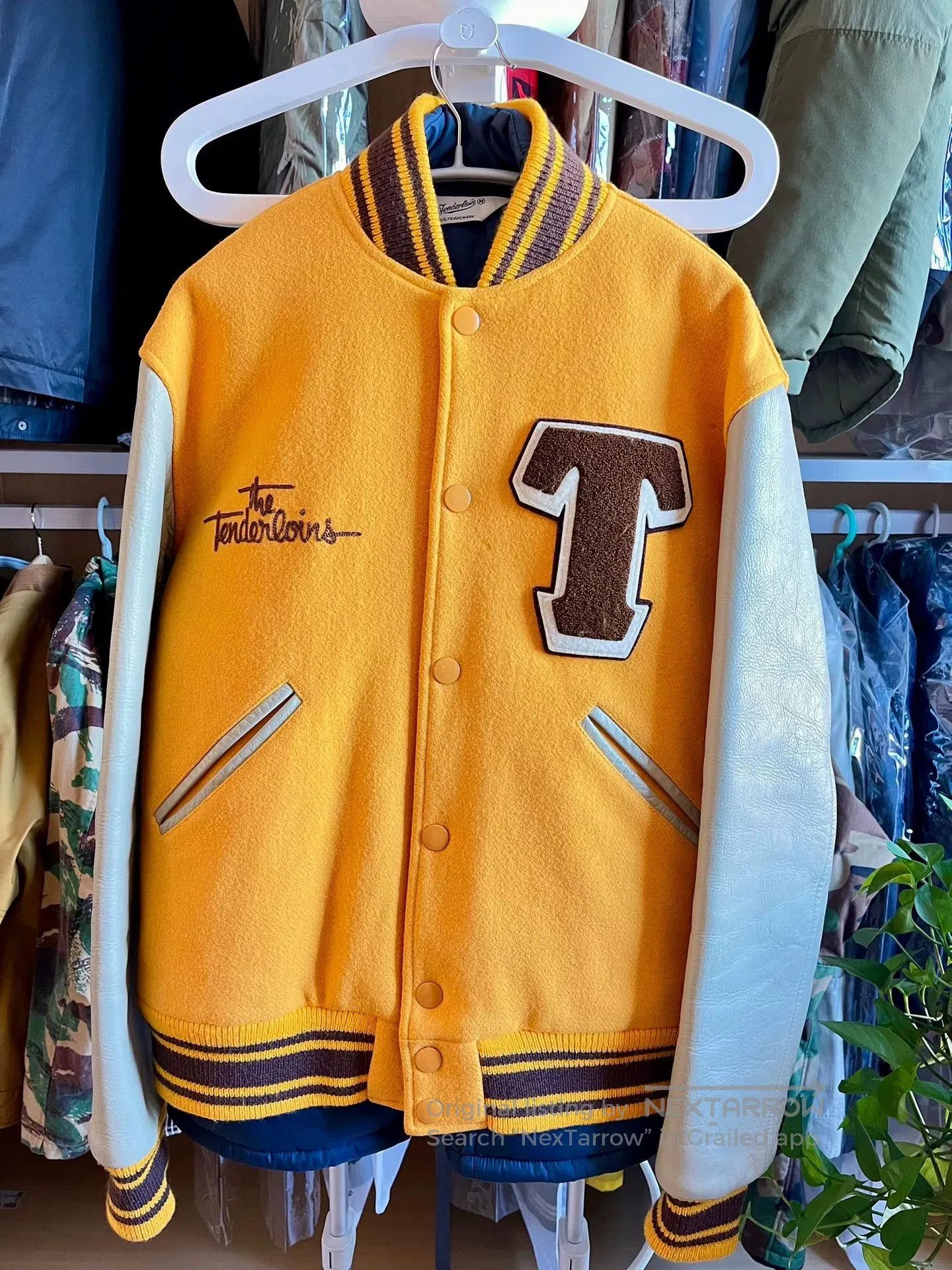 Other Leather Sleeve Baseball Jacket. Size US M / EU 48-50 / 2 - 1 Thumbnail