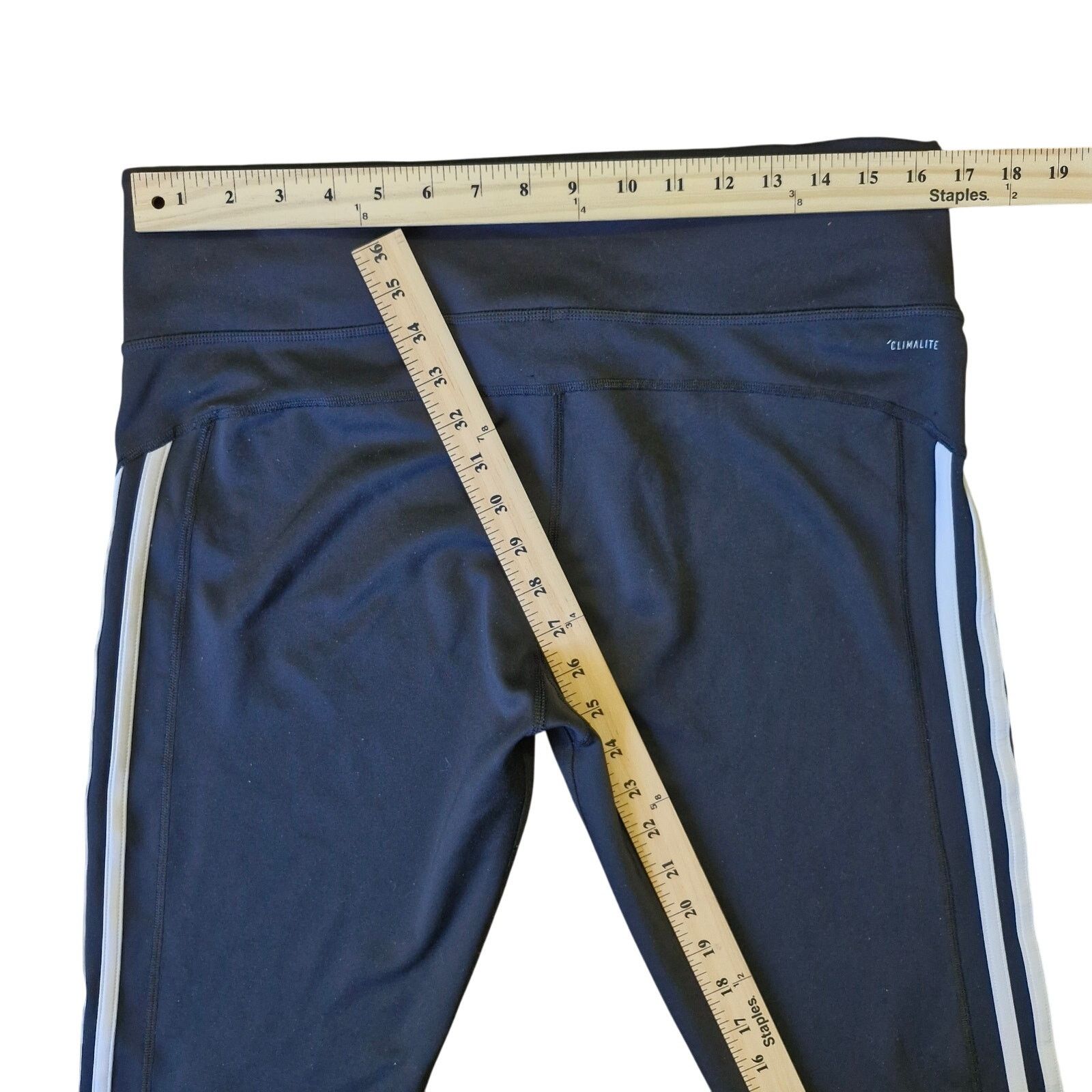 Adidas Adidas Climalite Jogger Pants Women’s XL Black 3-Stripe Size 38" / US 16 / IT 52 - 6 Thumbnail