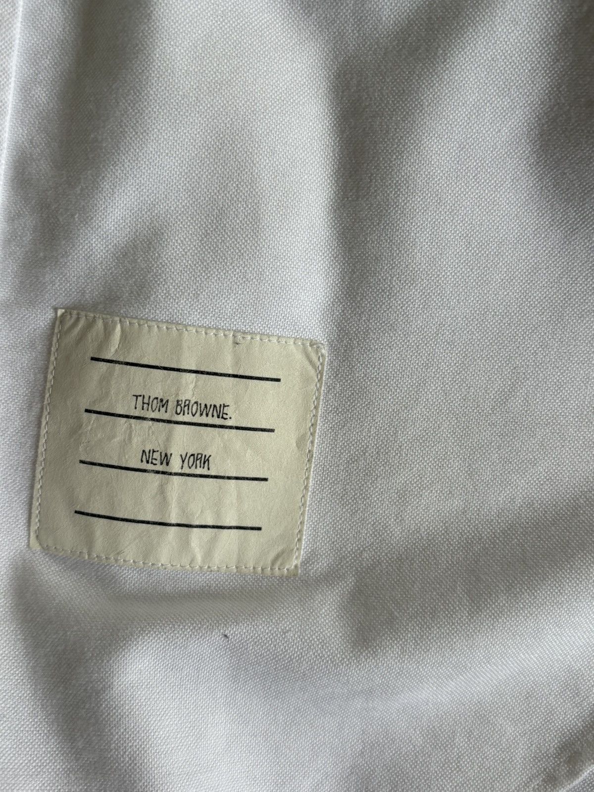 Thom Browne Grey Tone 4-Bar Shirt Size US XS / EU 42 / 0 - 6 Thumbnail