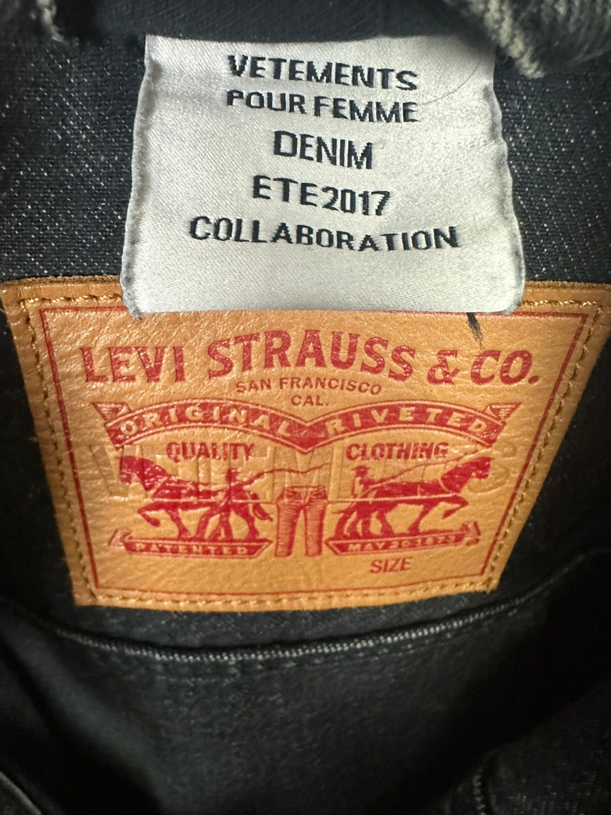 Levi's SS17 Hooded Denim Jacket Size US L / EU 52-54 / 3 - 10 Thumbnail