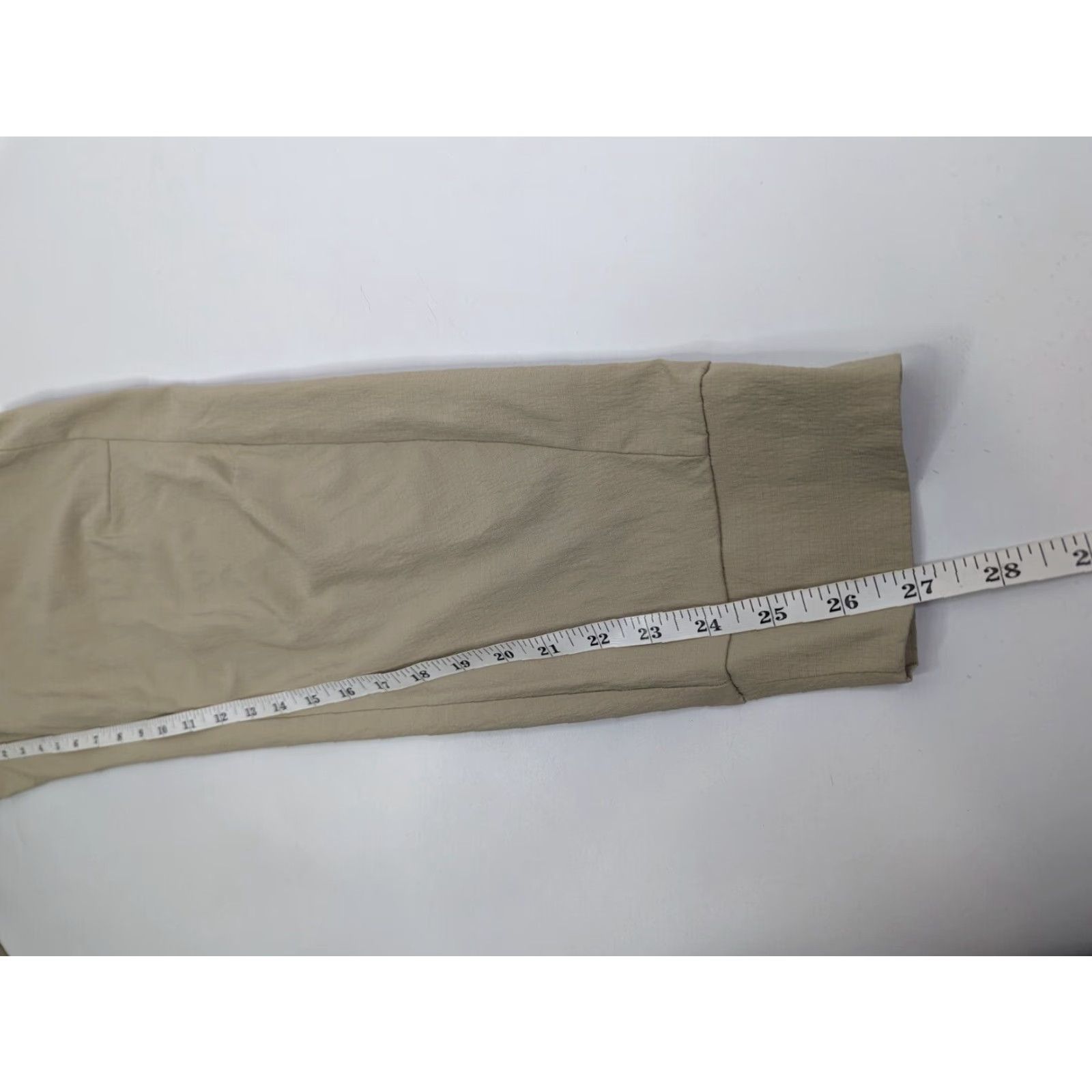Athleta Athleta Jogger Pant - Trekkie - Women - Size 6 - Beige - Nylon Blend - Drawstring - Activewear Jogger - Regular - Tapered - 405726 - Women’s Size 28" / US 6 / IT 42 - 6 Thumbnail