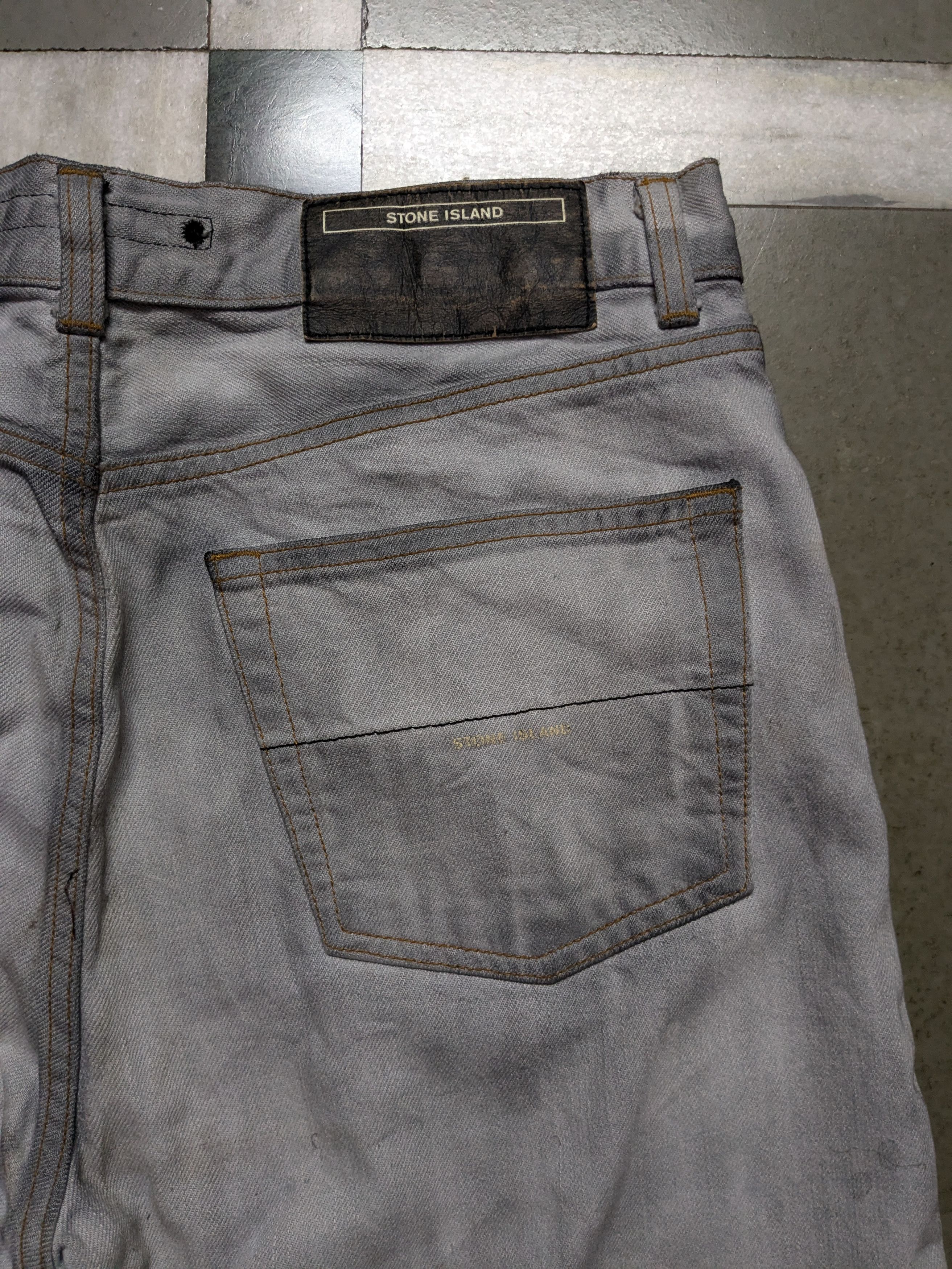 Stone Island GREY STONE ISLAND DENIM Size US 34 / EU 50 - 6 Thumbnail