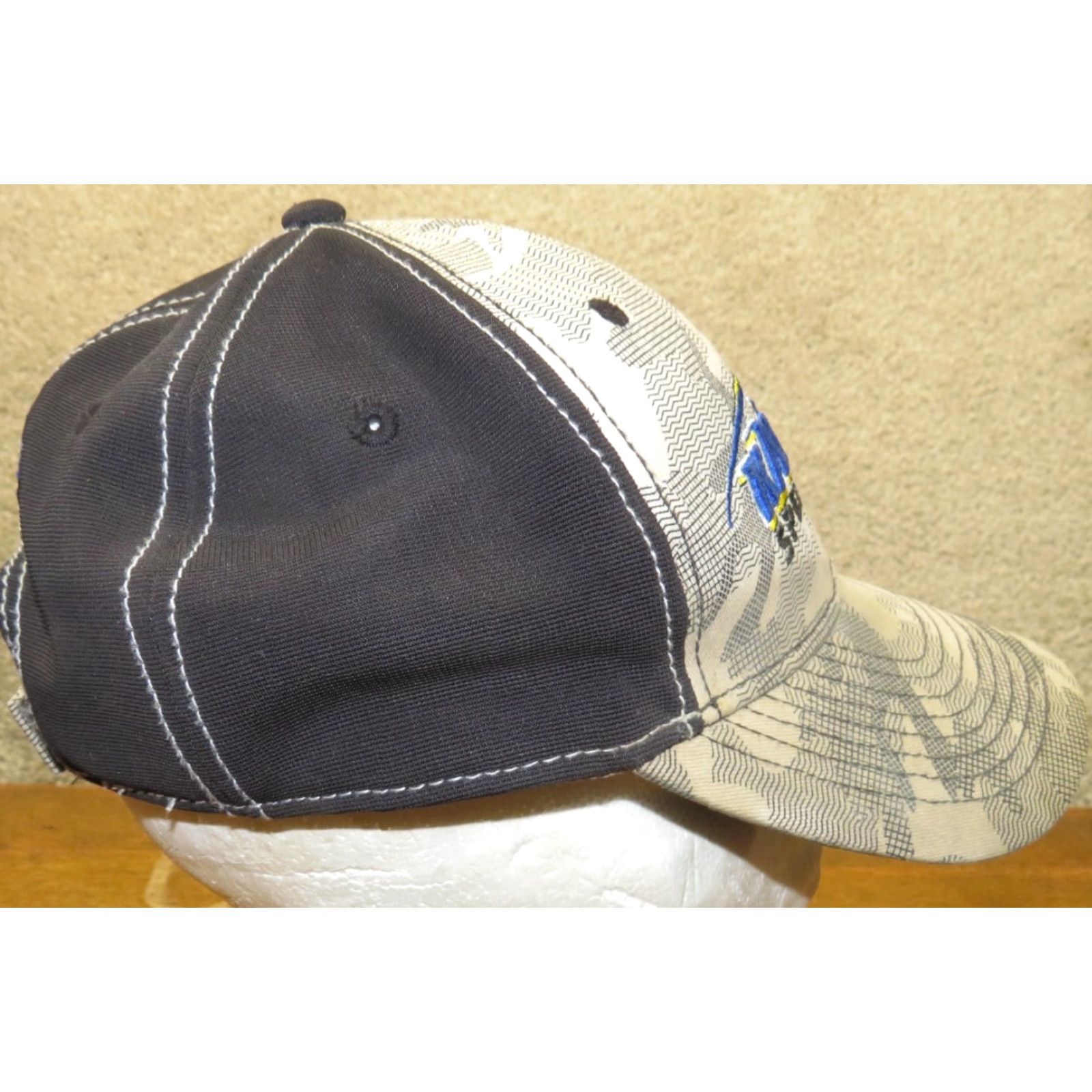 Vintage VINTAGE HaT Kansas City Mo. Speedway Race Camo Trucker Adjustable Hat Size ONE SIZE - 2 Thumbnail