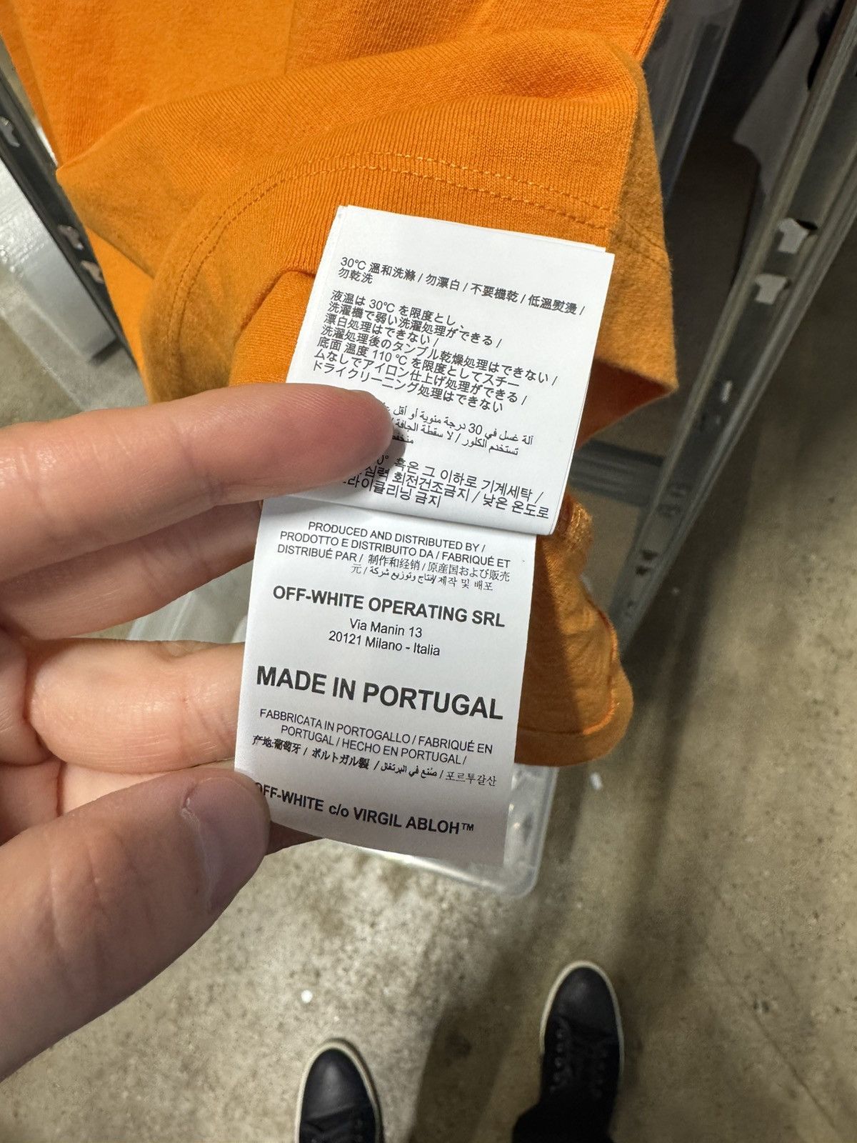 Off-White Off-White Spray Arrow T-Shirt NEW 500$ Size US M / EU 48-50 / 2 - 6 Thumbnail