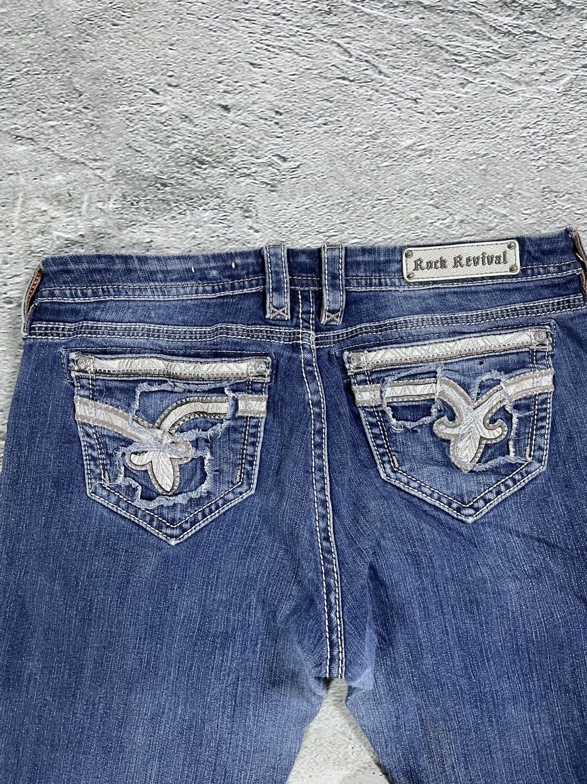 Rock Revival Rock Revival Nancy vintage blue jeans Y2K Size US 34 / EU 50 - 2 Thumbnail