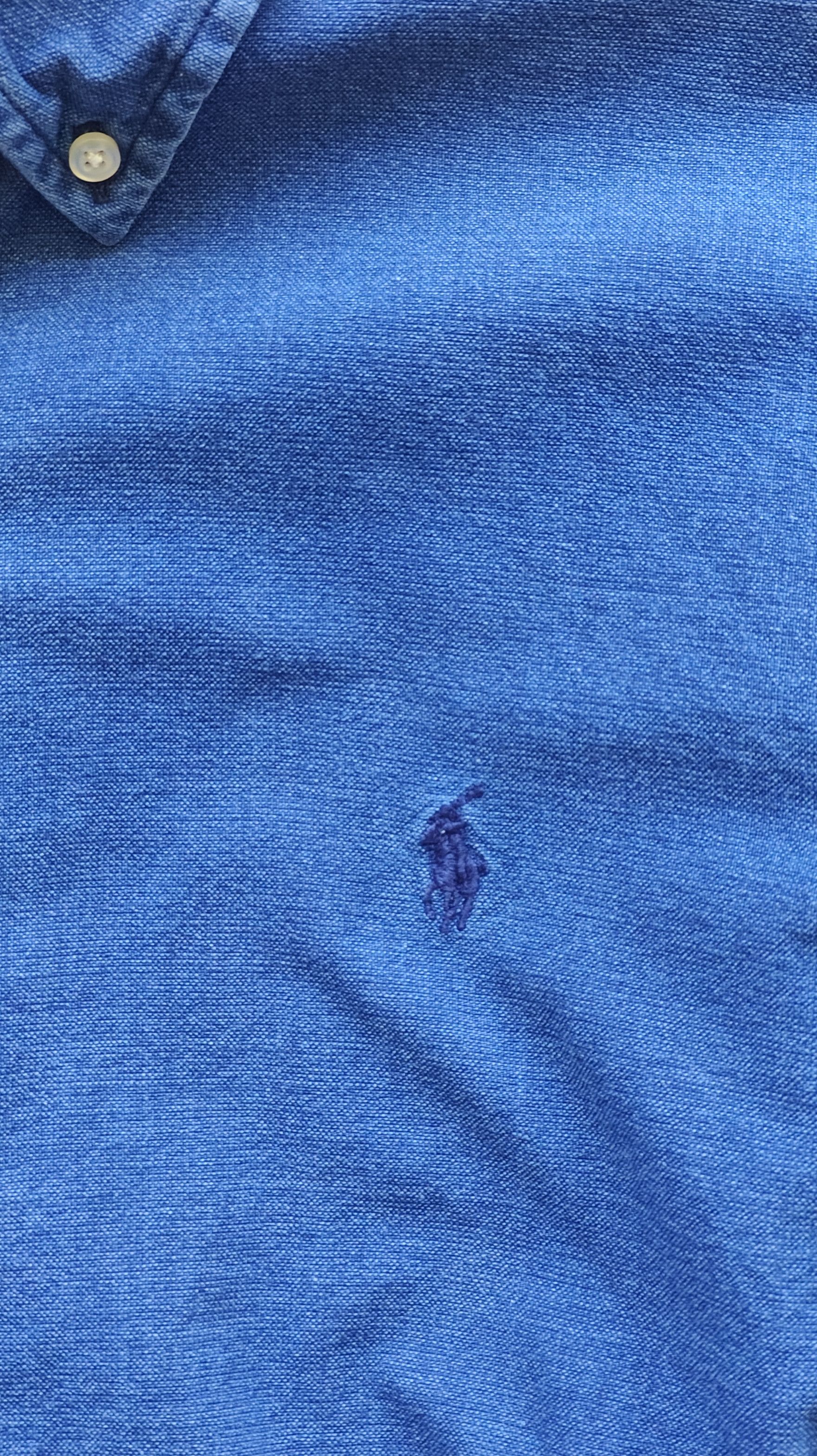 Polo Ralph Lauren Ralph Lauren Slim Fit Indigo Oxford Button-Down Size US M / EU 48-50 / 2 - 4 Thumbnail