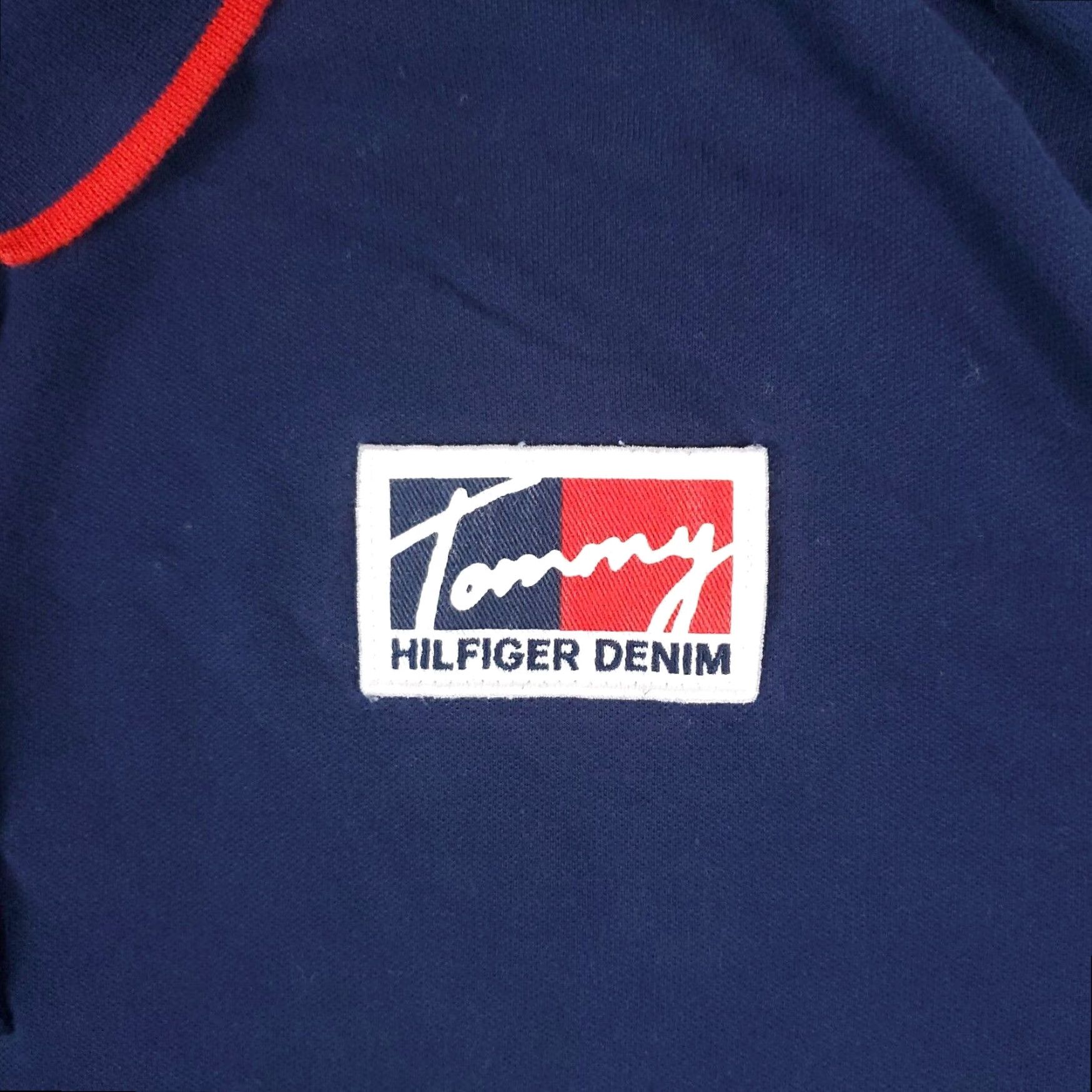 Tommy Hilfiger Tommy Hilfiger Polo Womens XL Extra Large Blue Crop Top Long Sleeve Size XL / US 12-14 / IT 48-50 - 2 Thumbnail