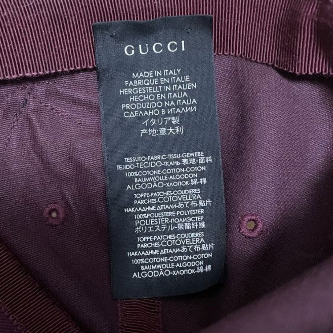 Gucci Gucci x MLB NY Yankees Butterfly Cap Size ONE SIZE - 4 Thumbnail