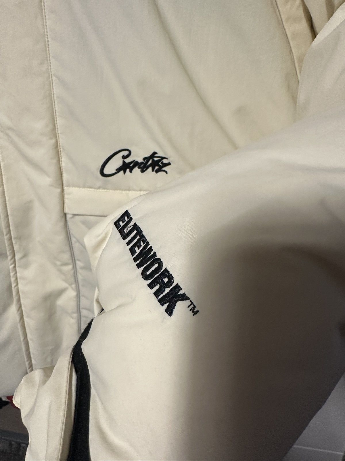 Corteiz Corteiz Bolo B.i.g Jacket Cream Jacket L Size US L / EU 52-54 / 3 - 5 Thumbnail
