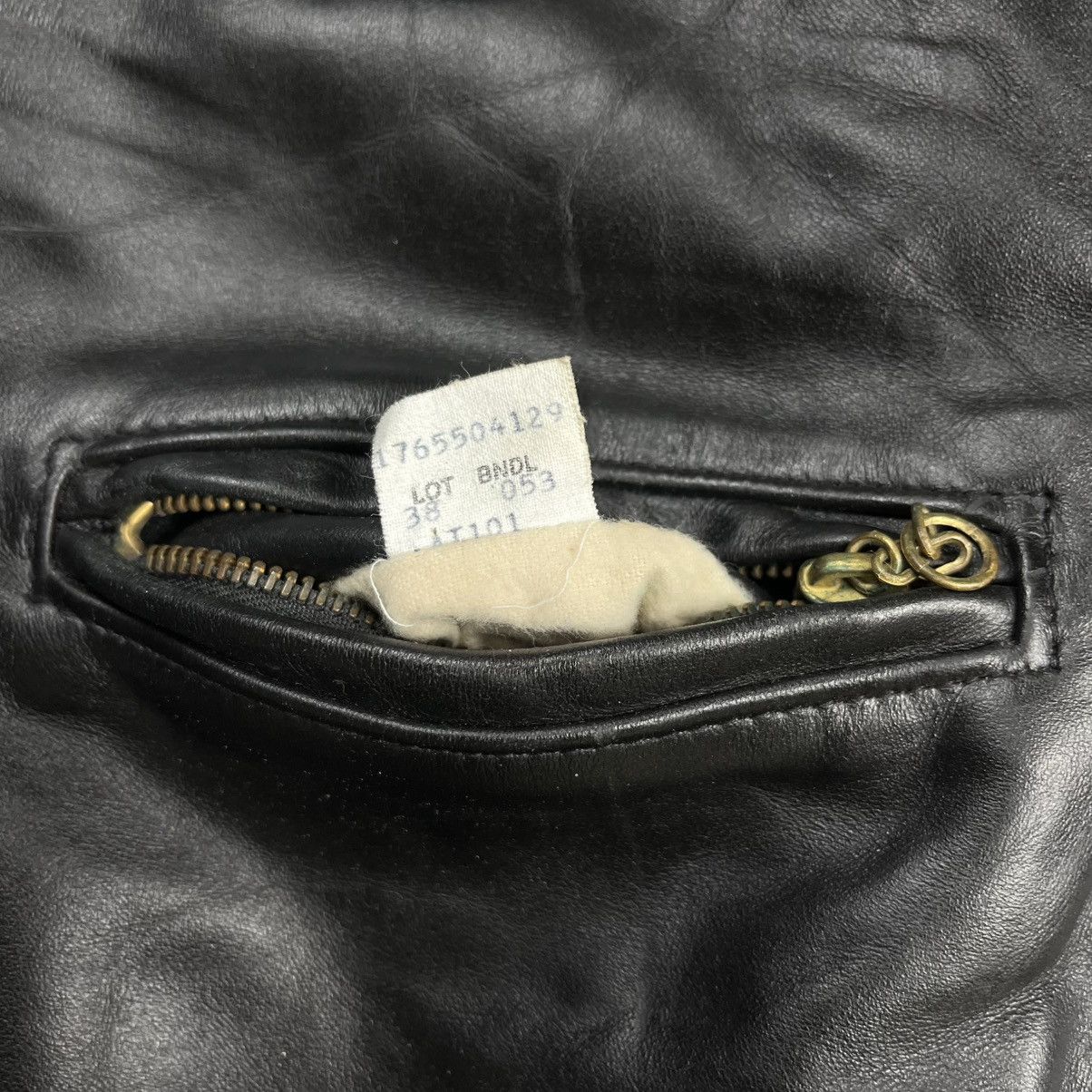 ジャケット・アウター 90s Schott AT101 riders leather jacket Vintage 90s Schott At101 single riders leather jacket