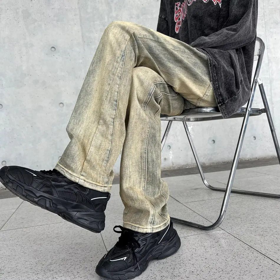 Japanese Brand × Jean Retro loose casual micro flared jeans Size US 30 / EU 46 - 2 Thumbnail