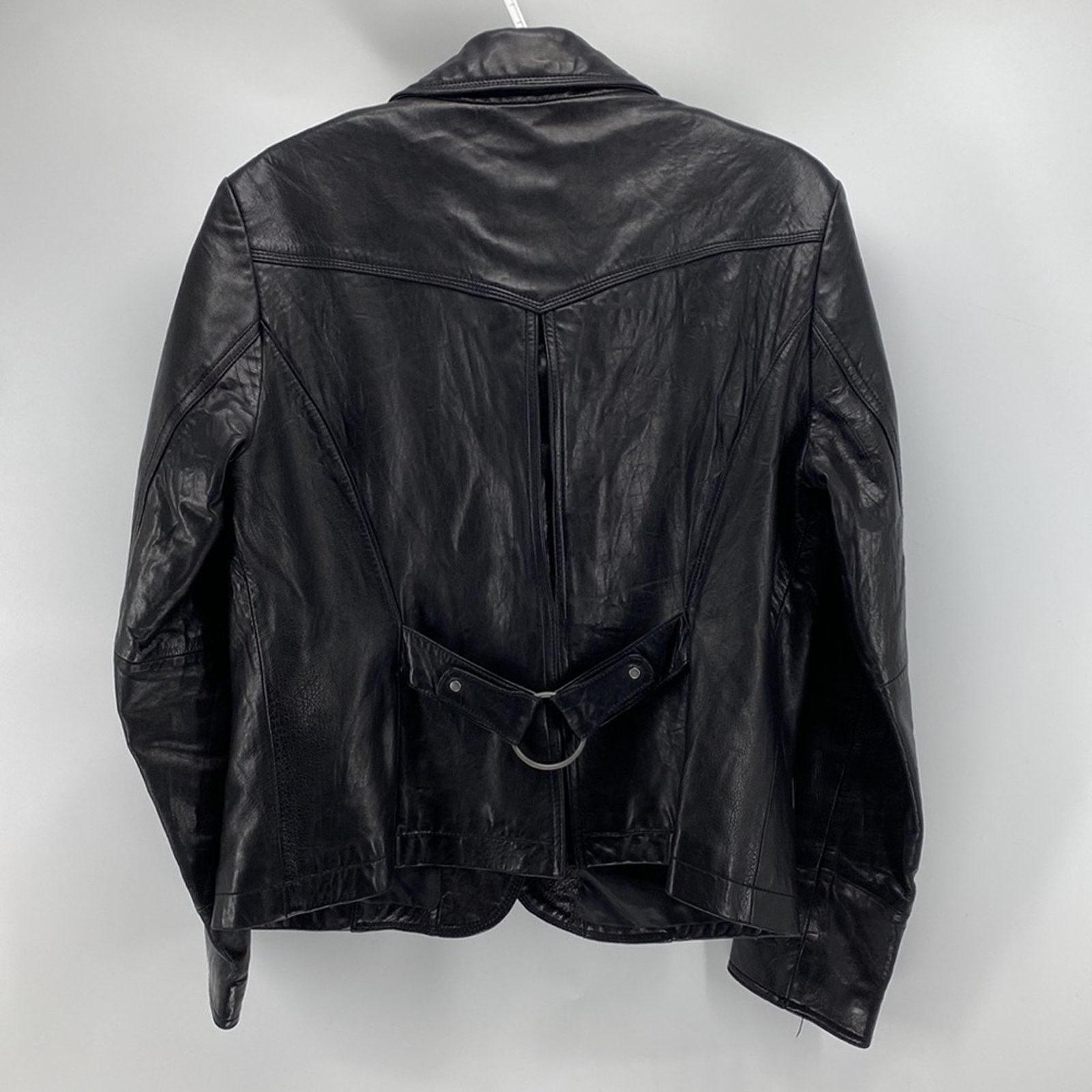 Nine West Nine West vintage Y2K 90s soft black leather jacket size l Size L / US 10 / IT 46 - 2 Thumbnail