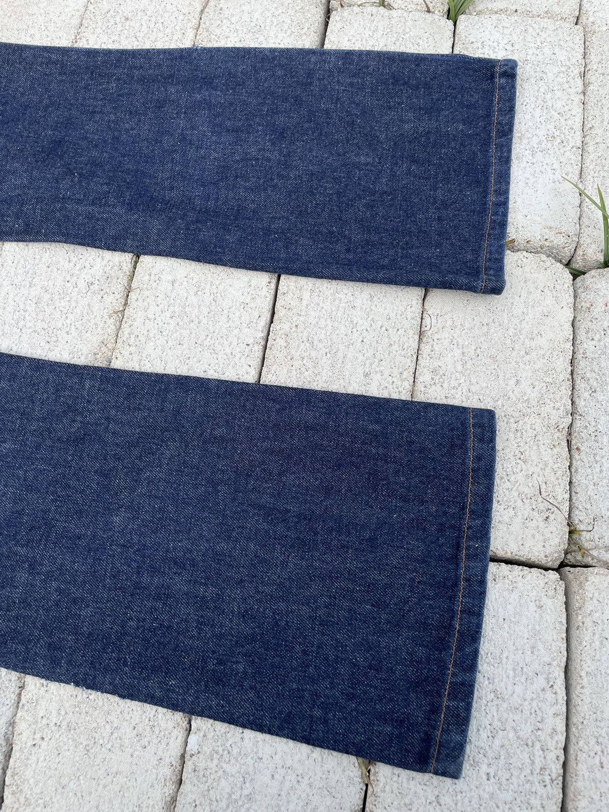 20471120 Edwin Miss 503 Minor Distress Flare Raw Denim (A41) Size 29" - 8 Thumbnail
