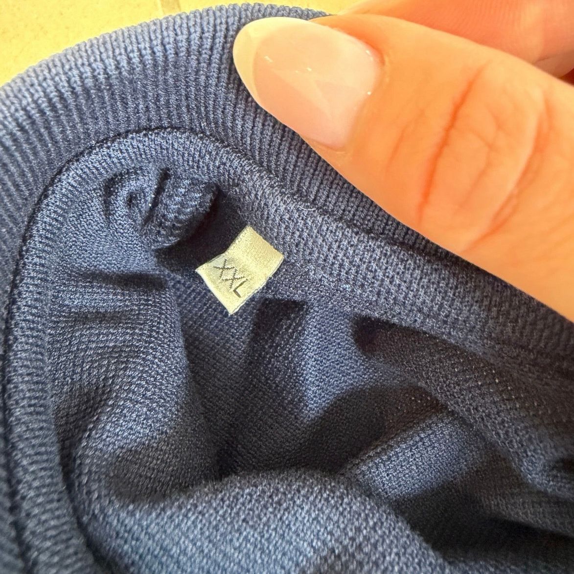 Dior Dior Men Navy Blue Short Sleeve Polo Shirt Bee Logo XXL Size US XXL / EU 58 / 5 - 4 Thumbnail