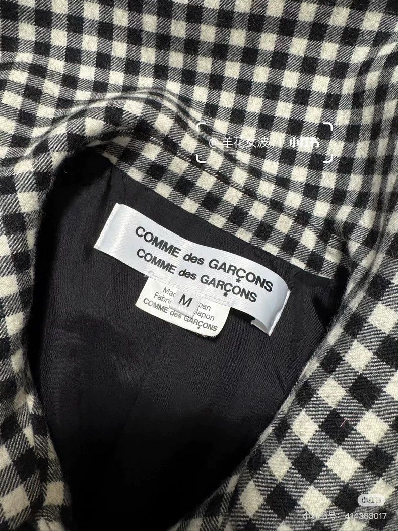 Comme des Garcons Comme Des Garcons Suede patchwork woolen coat Size M / US 6-8 / IT 42-44 - 6 Thumbnail