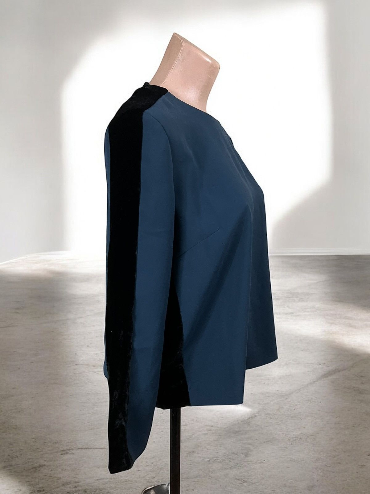 Samsoe Samsoe Samsoe Samsoe Fargue Navy Longsleeve Blouse size S Size S / US 4 / IT 40 - 2 Thumbnail