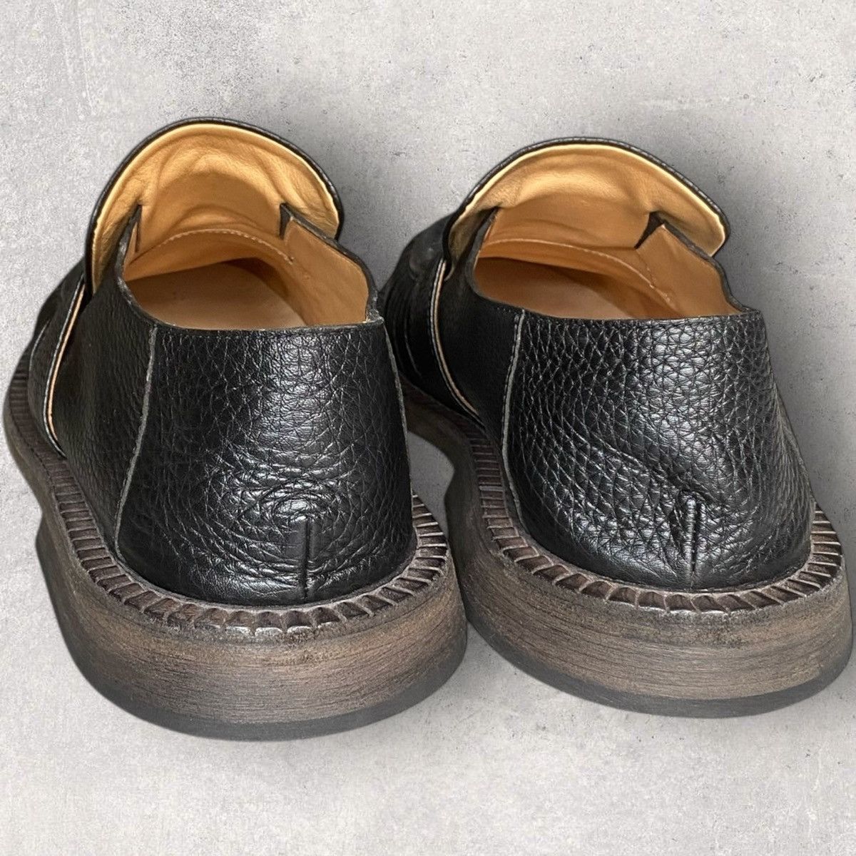 Marsell Marsèll Alluce Estiva grained leather loafers Size US 9 / EU 42 - 5 Thumbnail