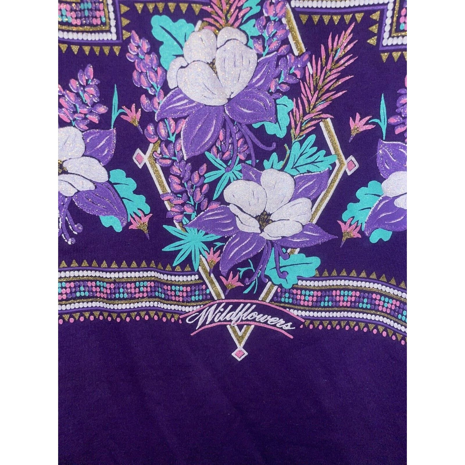 Jerzees Vintage Marthas Vineyard Shirt Wildflowers 90s Tee VTG M Size US M / EU 48-50 / 2 - 4 Thumbnail