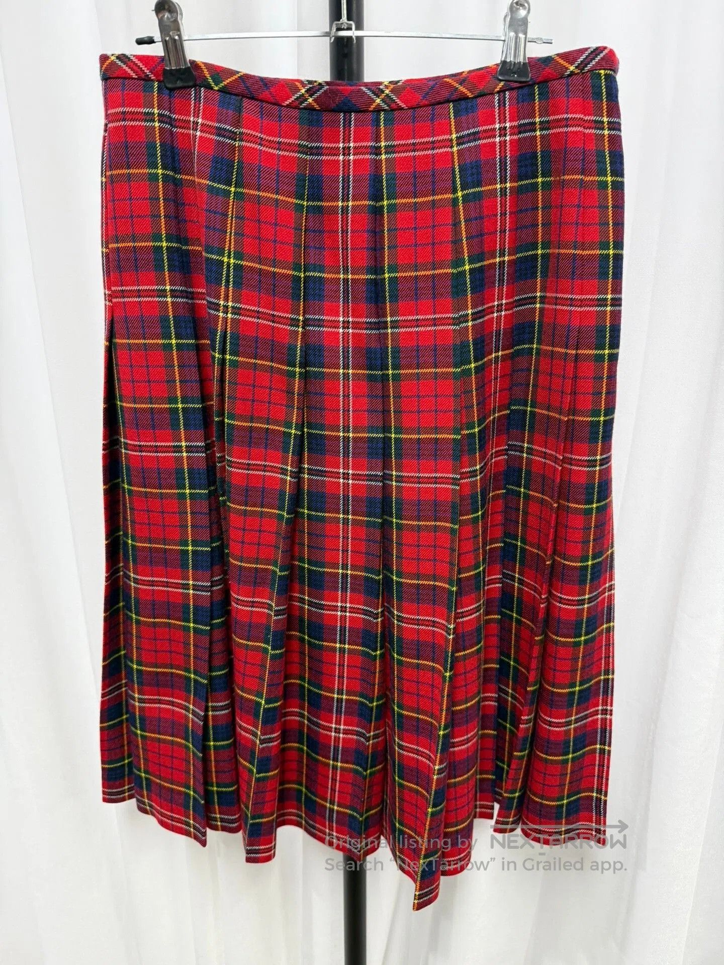 Comme des Garcons Comme des Garçons Scottish Plaid Wool Skirt. Size M / US 6-8 / IT 42-44 - 1 Thumbnail