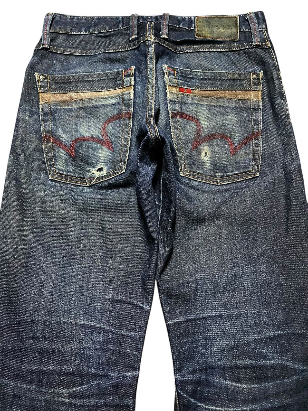 Edwin Vintage Japanese Brand Edwin Union Made Twist Leg Jeans Size US 30 / EU 46 - 4 Thumbnail