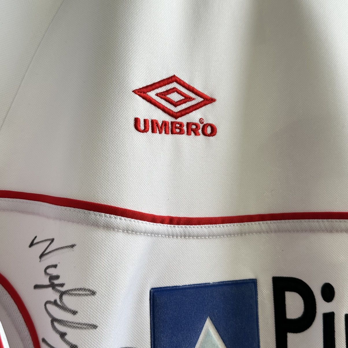 Umbro JACK LESTER #8 VINTAGE FC NOTTINGHAM FOREST 2000/01 JERSEY Size US M / EU 48-50 / 2 - 9 Thumbnail