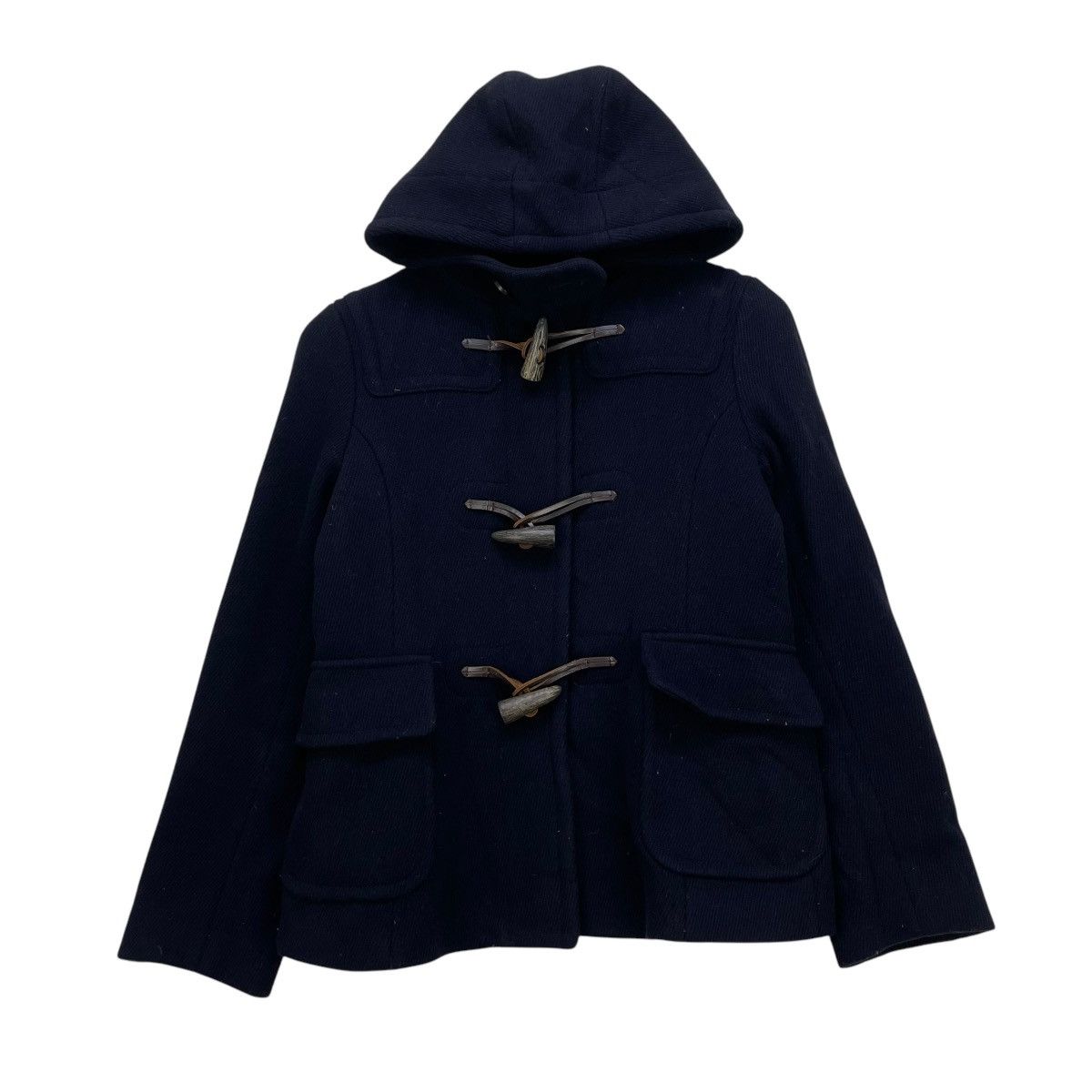 Yohji Yamamoto 💥Japanese Brand Ined Yohji Yamamoto Hooded Jacket Size S / US 4 / IT 40 - 1 Thumbnail
