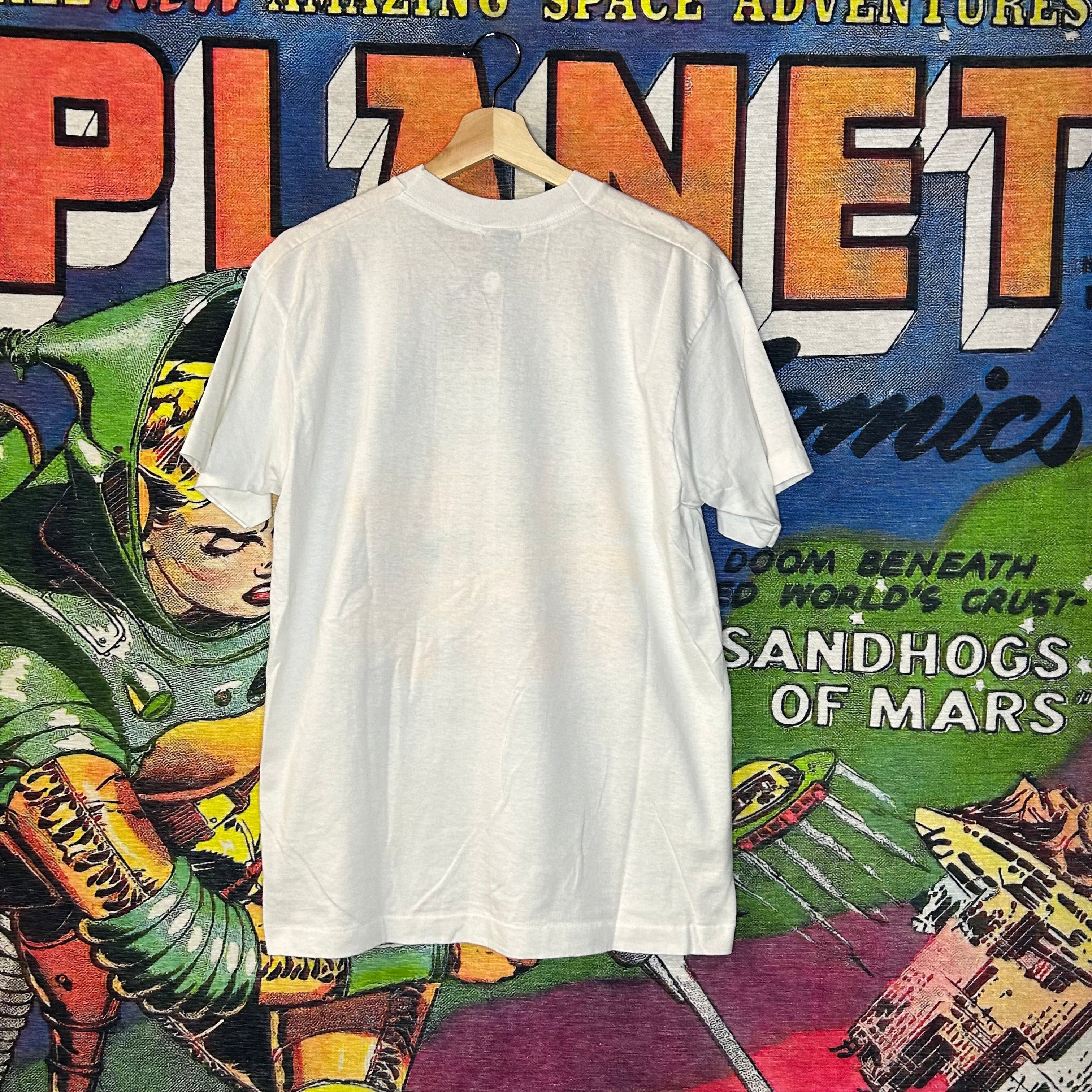 Vintage Vintage 90s Mardi Gras ‘Greatest Free Show On Earth!’ Tee Si Size US L / EU 52-54 / 3 - 2 Thumbnail