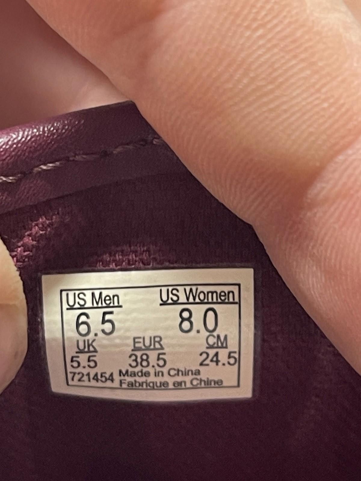 Vans Vans Shoes Womens Size 8 Red Straps V 23 Leather Sneakers Size US 8 / IT 38 - 10 Thumbnail