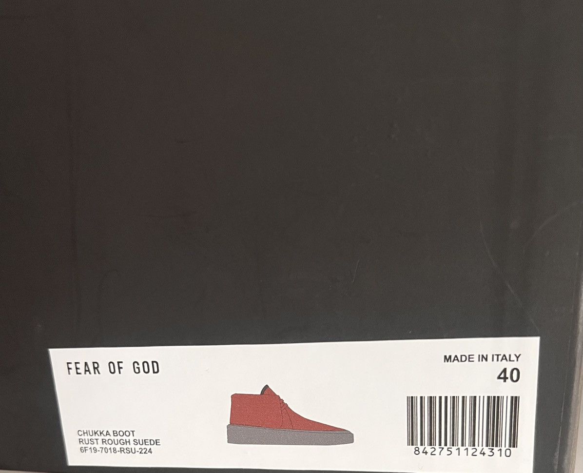 Fear of God Fear Of God Suede Chukka Boots 6F19-7018 Size US 7 / EU 40 - 8 Thumbnail