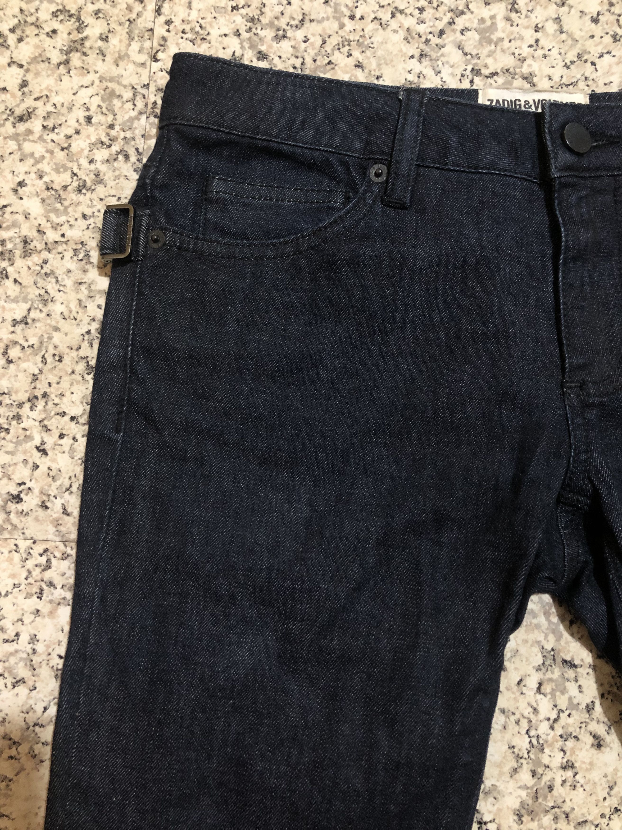 Zadig & Voltaire Zadig & Voltaire "Darkside" Stretch Denim Size 29" - 4 Thumbnail
