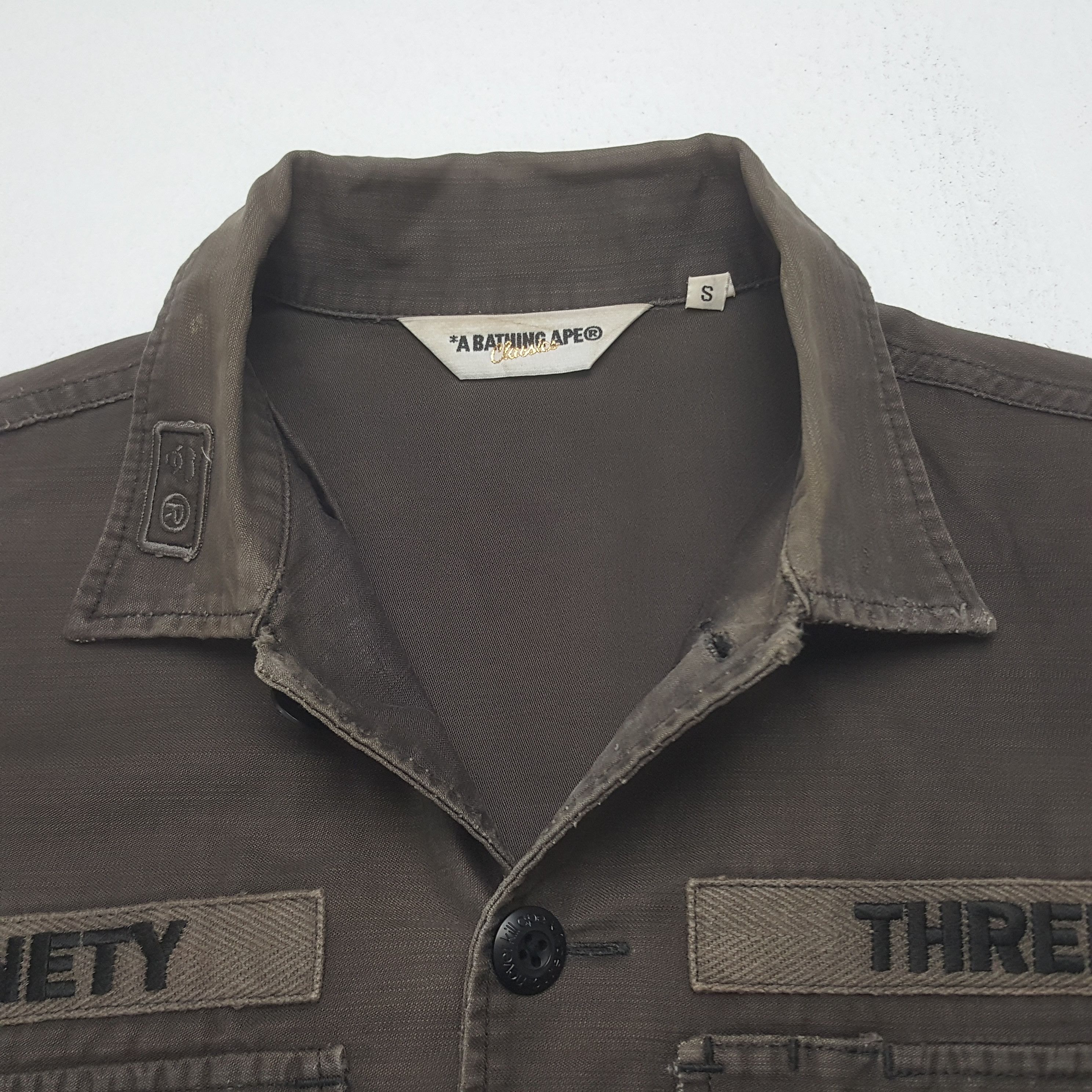 Bape Vintage BAPE A Bathing Ape Button Up Jacket Size US XS / EU 42 / 0 - 5 Thumbnail