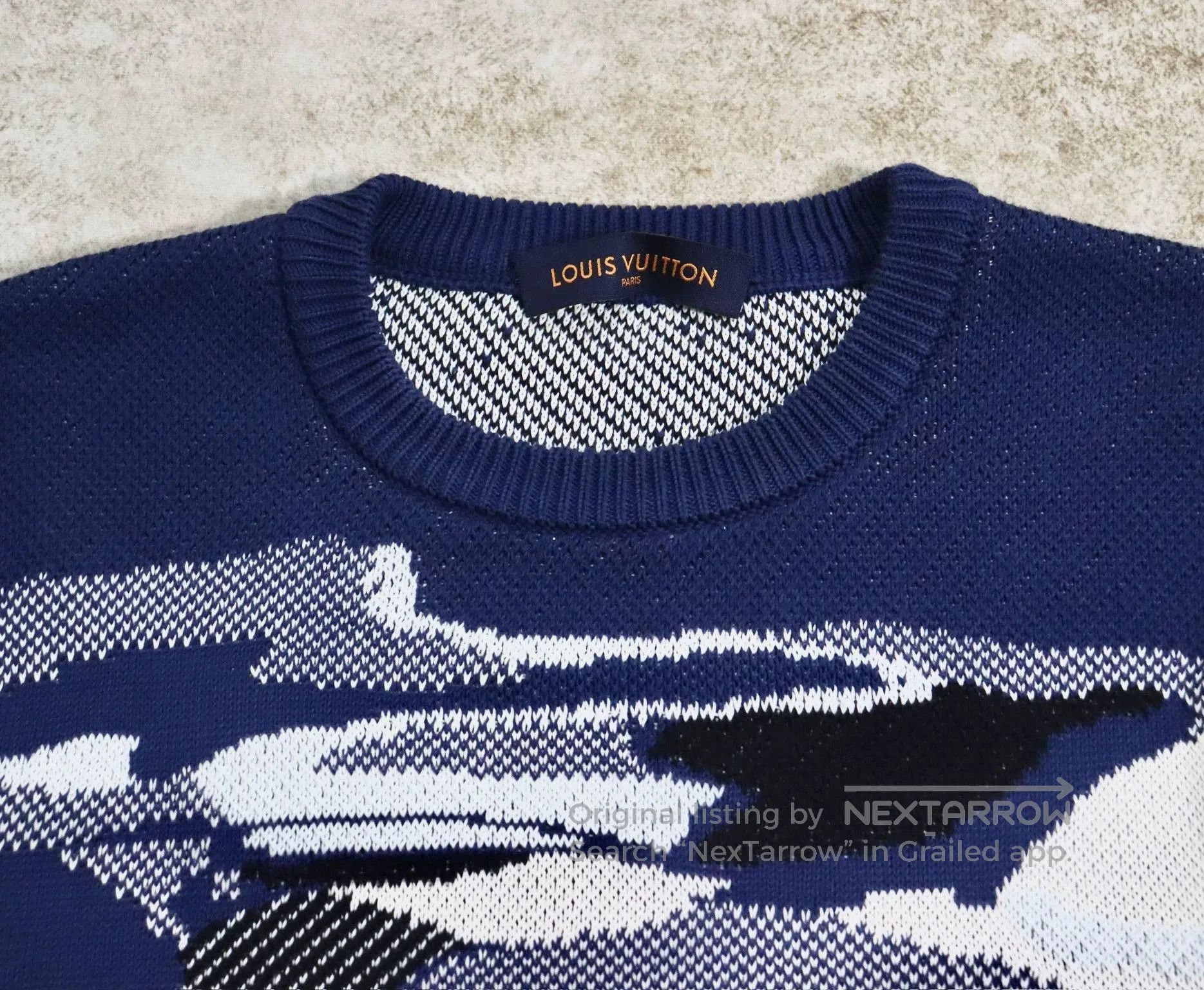 Louis Vuitton Louis Vuitton Knit Sweater with Ombre Pattern. Size US M / EU 48-50 / 2 - 5 Thumbnail