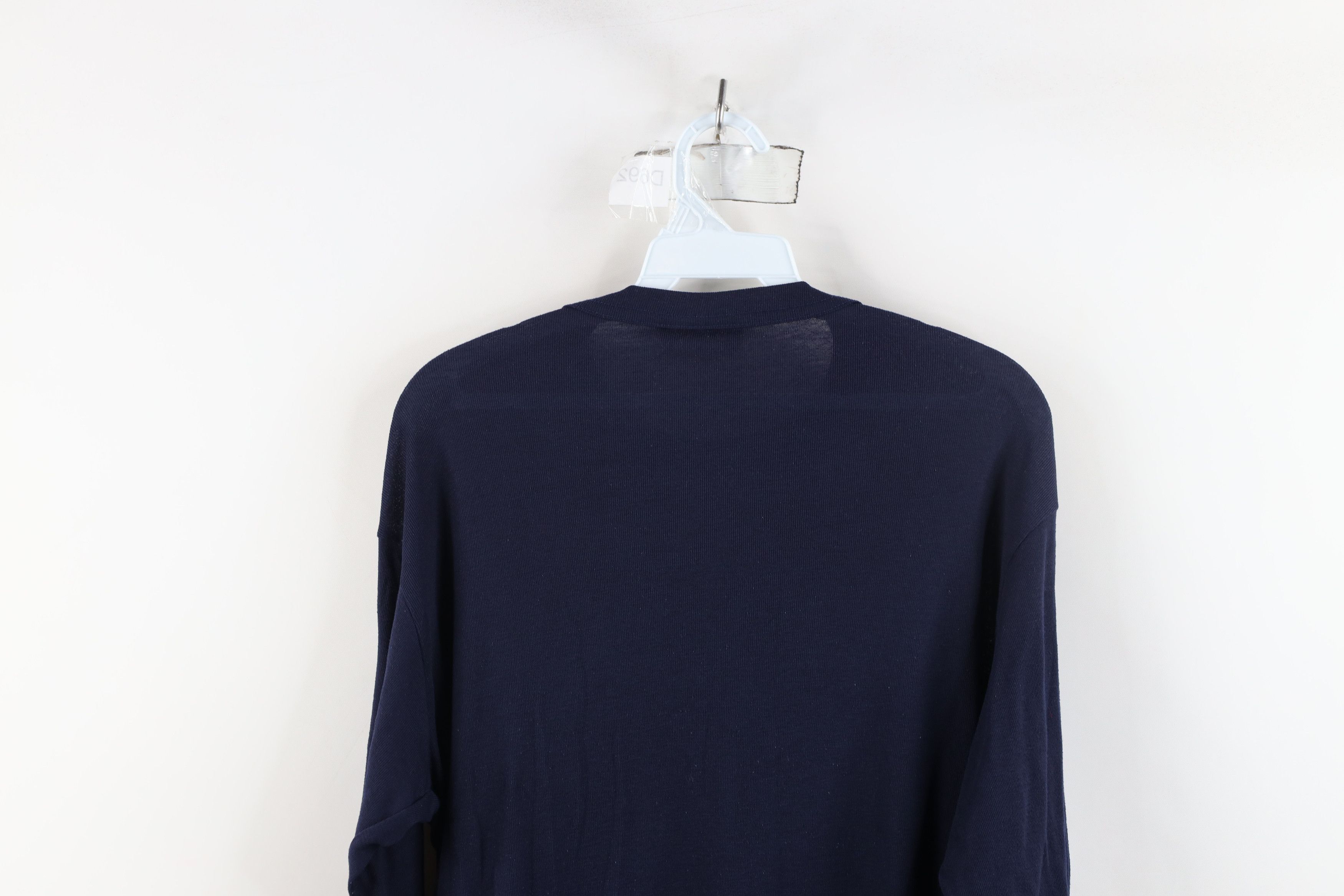 Vintage Vintage 90s Streetwear Ribbed Knit Long Sleeve T-Shirt US Size US XL / EU 56 / 4 - 10 Thumbnail
