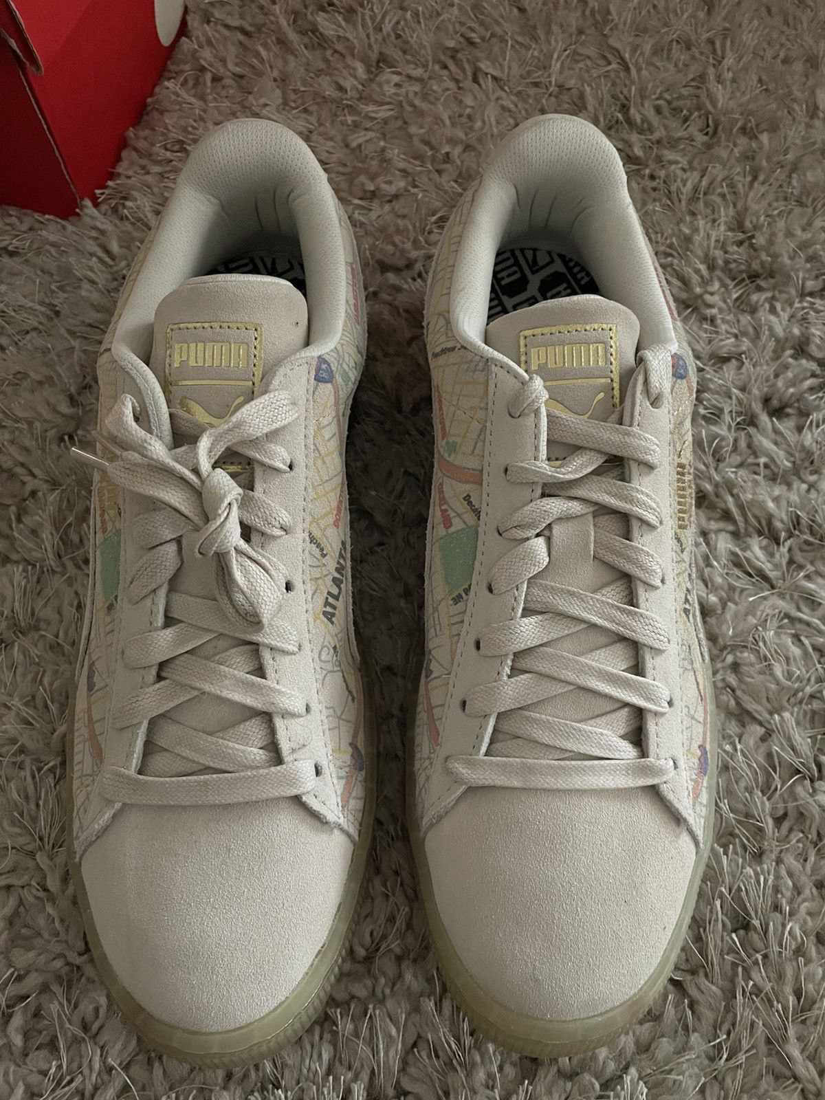 Puma Puma Suede City ATL Size US 9.5 / EU 42-43 - 5 Thumbnail