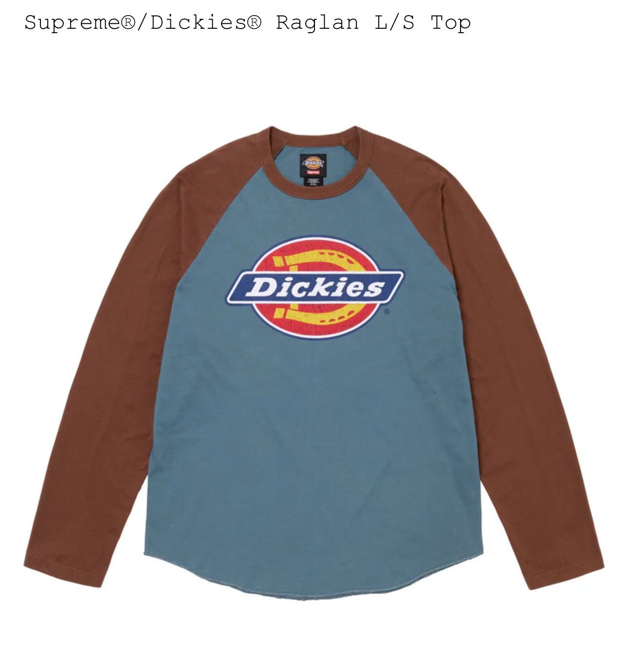 Dickies × Supreme Supreme/Dickies Raglan Size US S / EU 44-46 / 1 - 1 Preview
