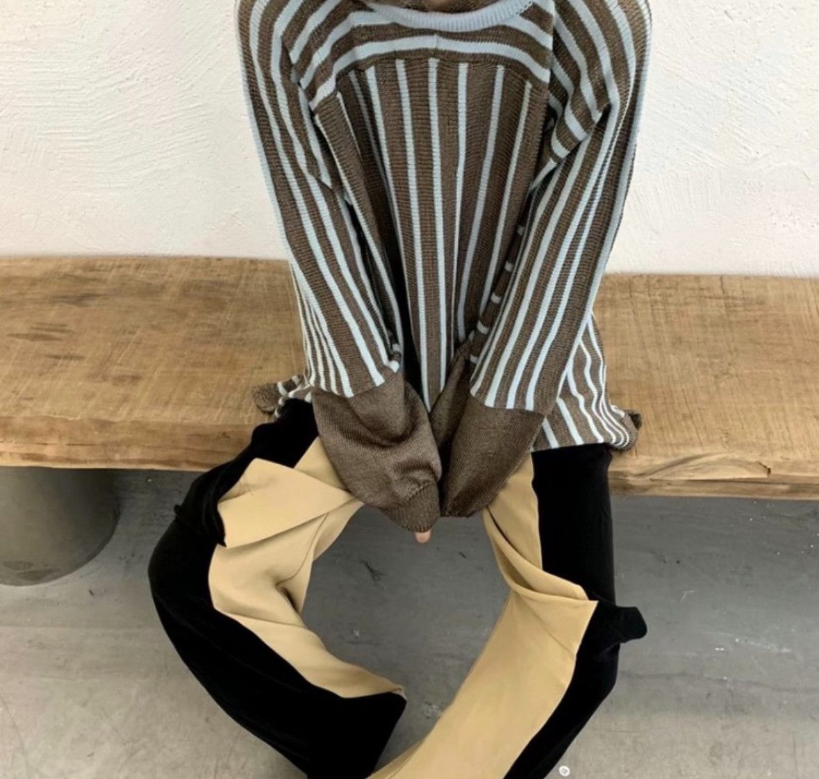 Kiko Kostadinov kikokostadinov 21ss striped jumper Size US S / EU 44-46 / 1 - 2 Thumbnail