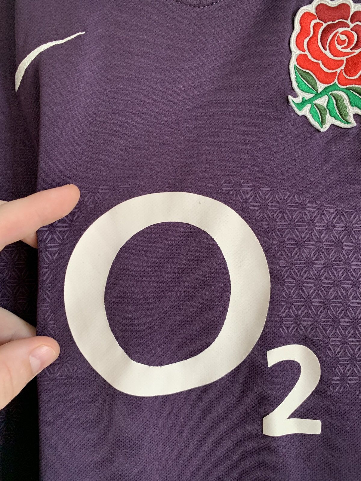 Nike England 2010 Away Rugby Union Shirt Nike Vintage Jersey Sz M Size US M / EU 48-50 / 2 - 5 Thumbnail