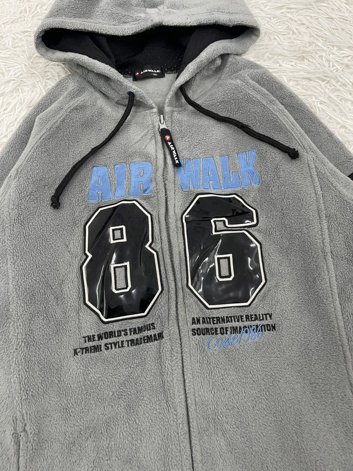 Airwalk Airwalk 86 Fleece Sweater Jacket Hoodie Size US S / EU 44-46 / 1 - 3 Thumbnail