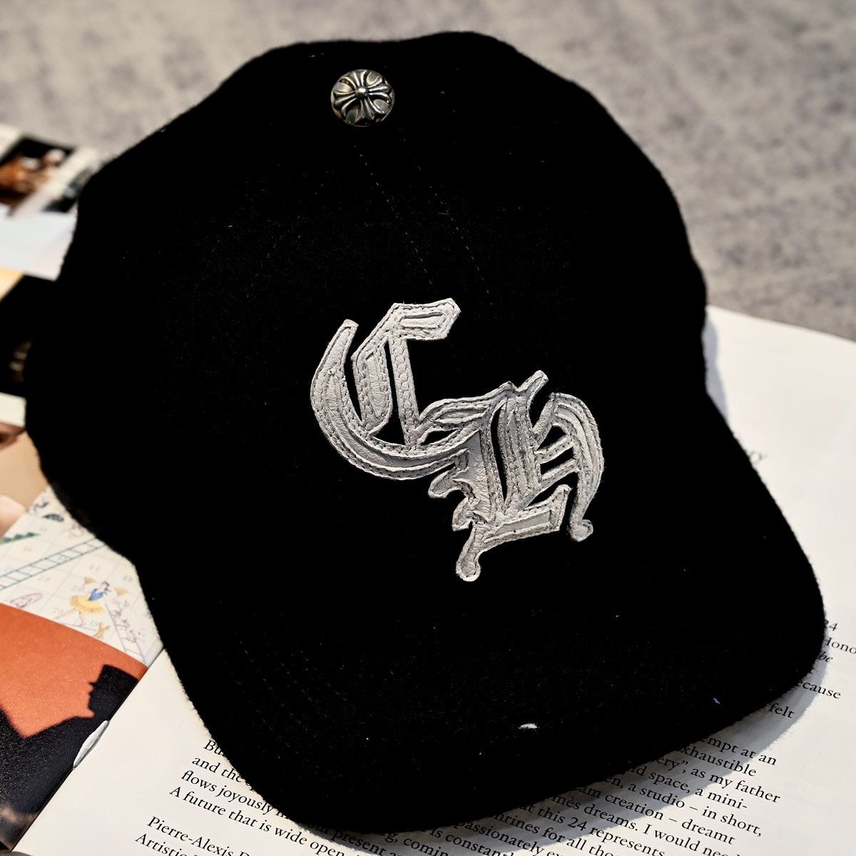 Chrome Hearts CHROME HEARTS CH WOOL TRUCKER HAT BLACK Size ONE SIZE - 2 Thumbnail