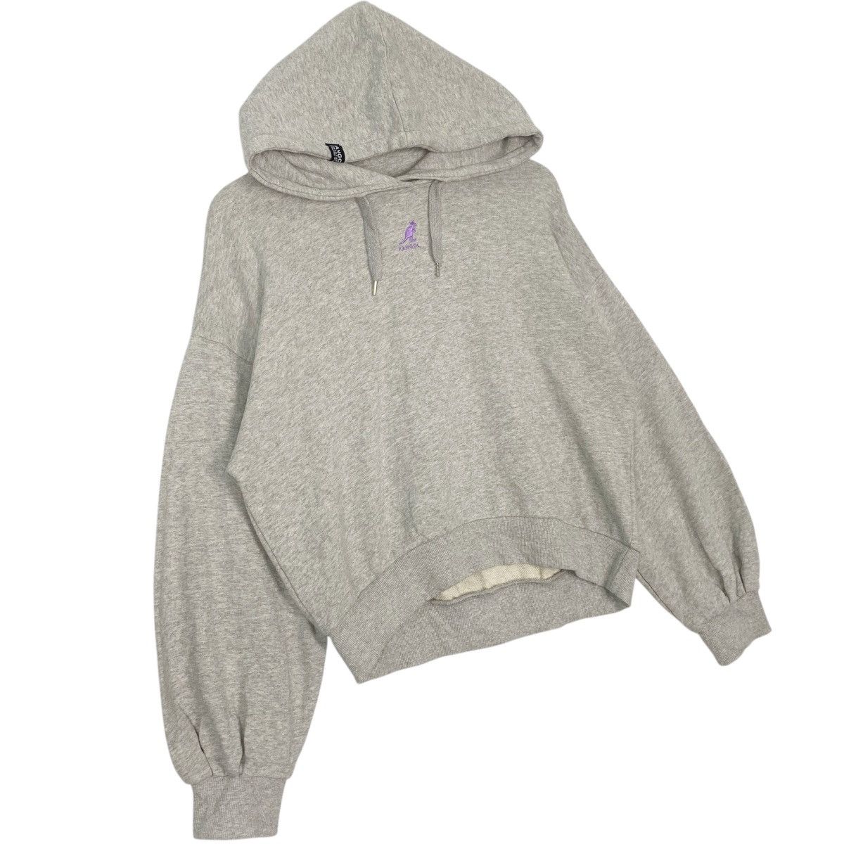 Vintage Vintage Kangol Embroidered Hoodie Gray Pullover Jumper SizeM Size US M / EU 48-50 / 2 - 3 Thumbnail
