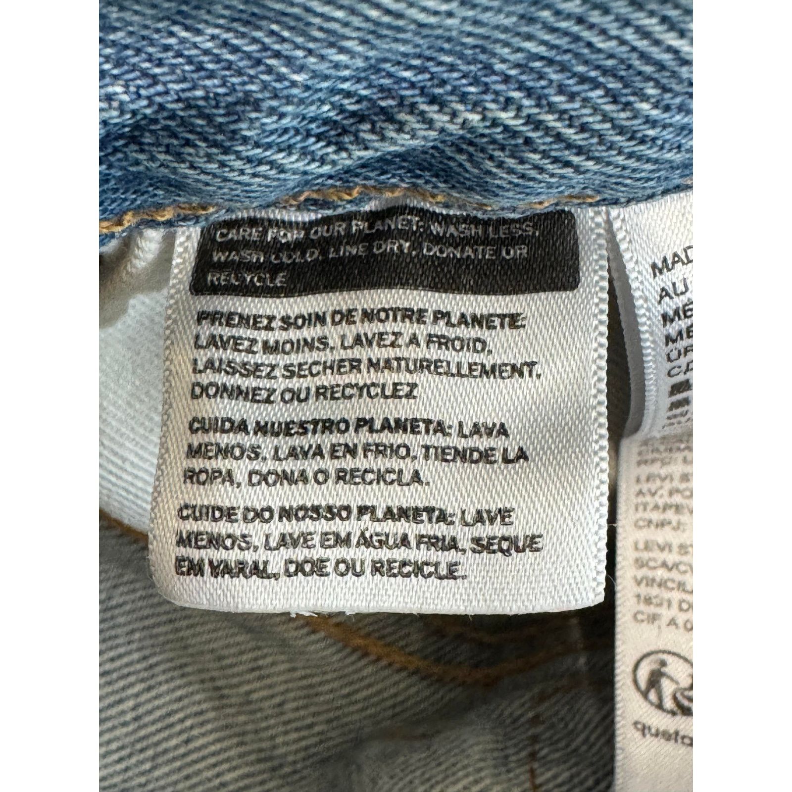 DENIM TEARS Levis Denim Tears Offset Light Wash Jeans Size US 40 / EU 56 - 2 Thumbnail