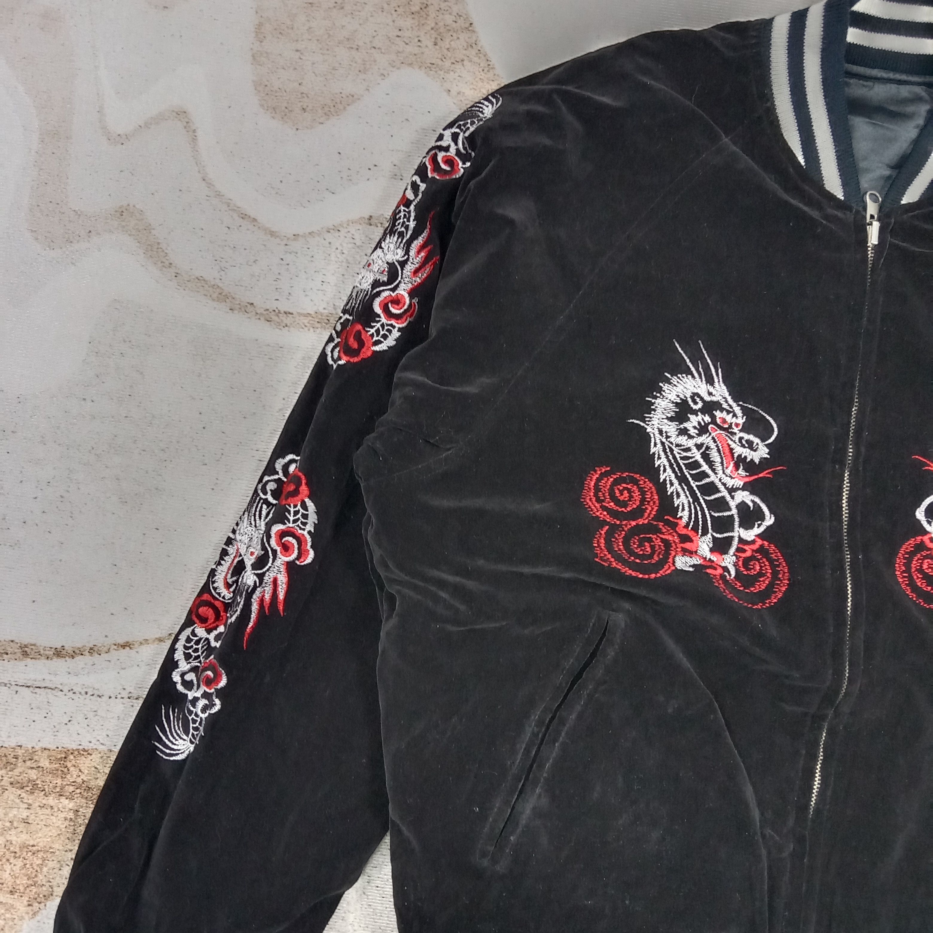 Japanese Brand Shoot One Reversible Sukajan Jacket C291N24 Size US M / EU 48-50 / 2 - 9 Thumbnail