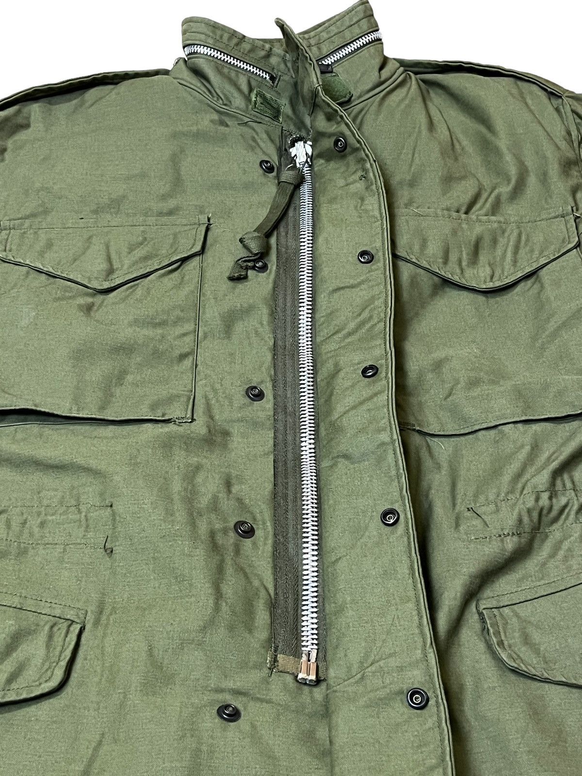 Alpha Industries VINTAGE 60s ALPHA INDUSTRIES M-65 OG-107 FIELD ARMY JACKET Size US S / EU 44-46 / 1 - 9 Thumbnail
