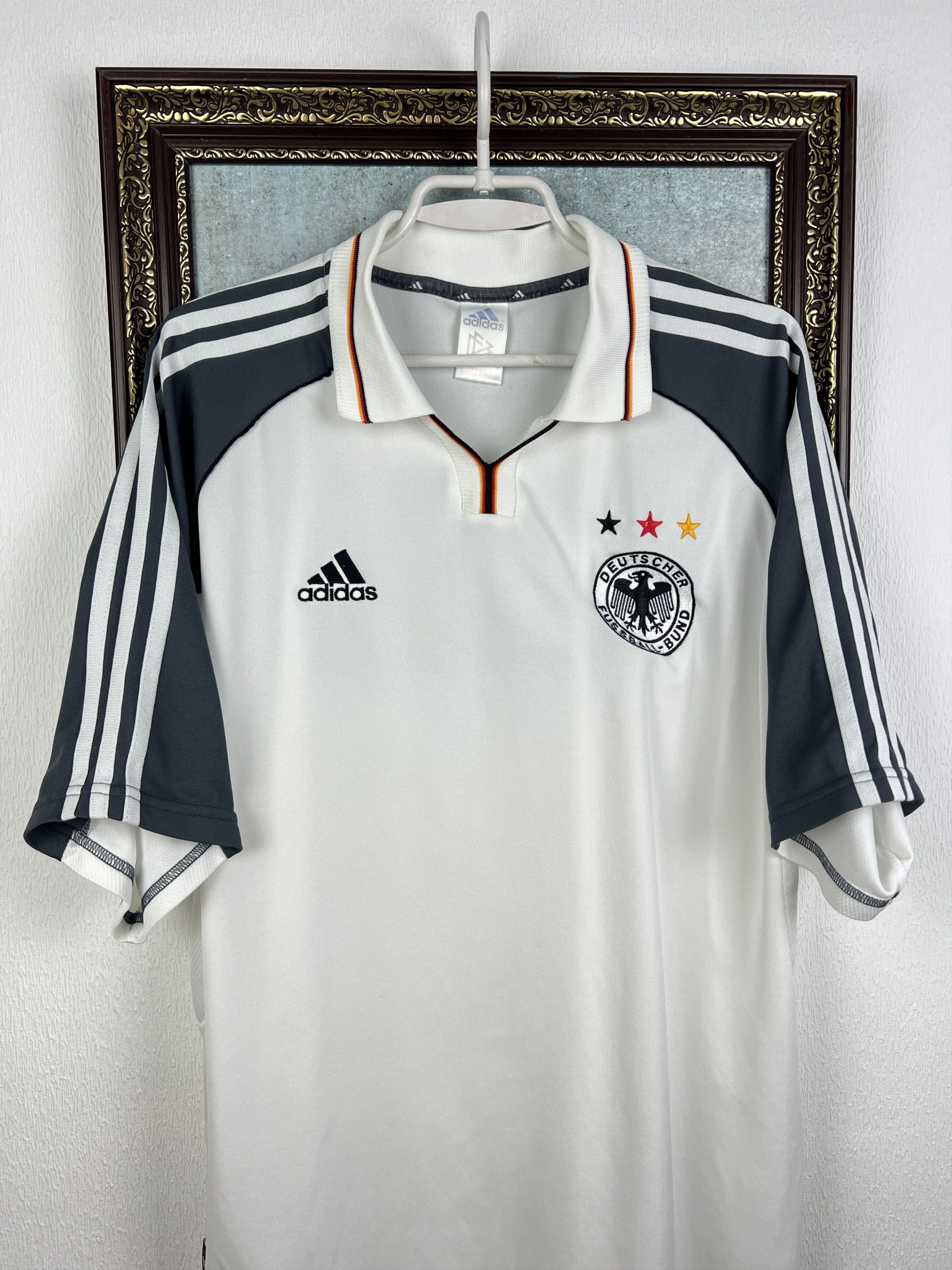 Adidas Germany football shirt Soccer National Team Jersey Trikot Size US XL / EU 56 / 4 - 2 Thumbnail