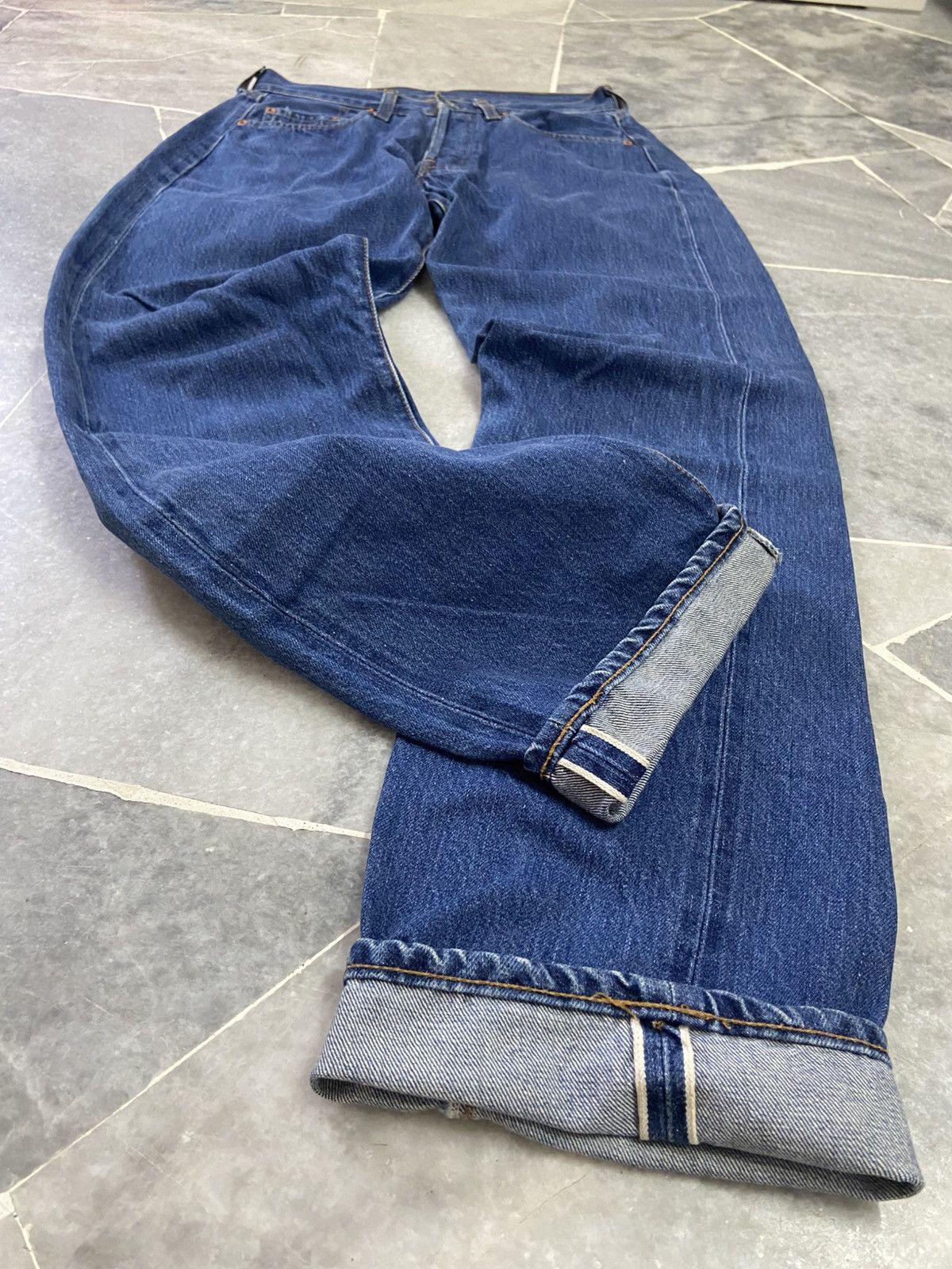 Levi's True Vintage 70s Levis 501 Big E Selvedge Jeans Size US 28 / EU 44 - 2 Thumbnail