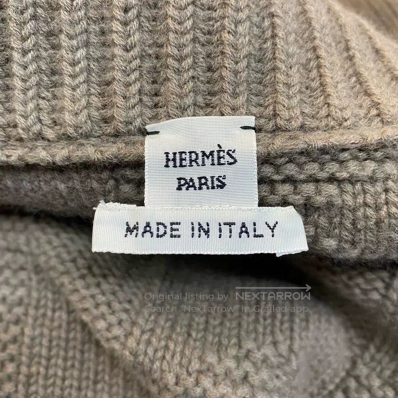 Hermes Hermes Caramel Wool Zip-Up Jacket Size XS / US 0-2 / IT 36-38 - 4 Thumbnail